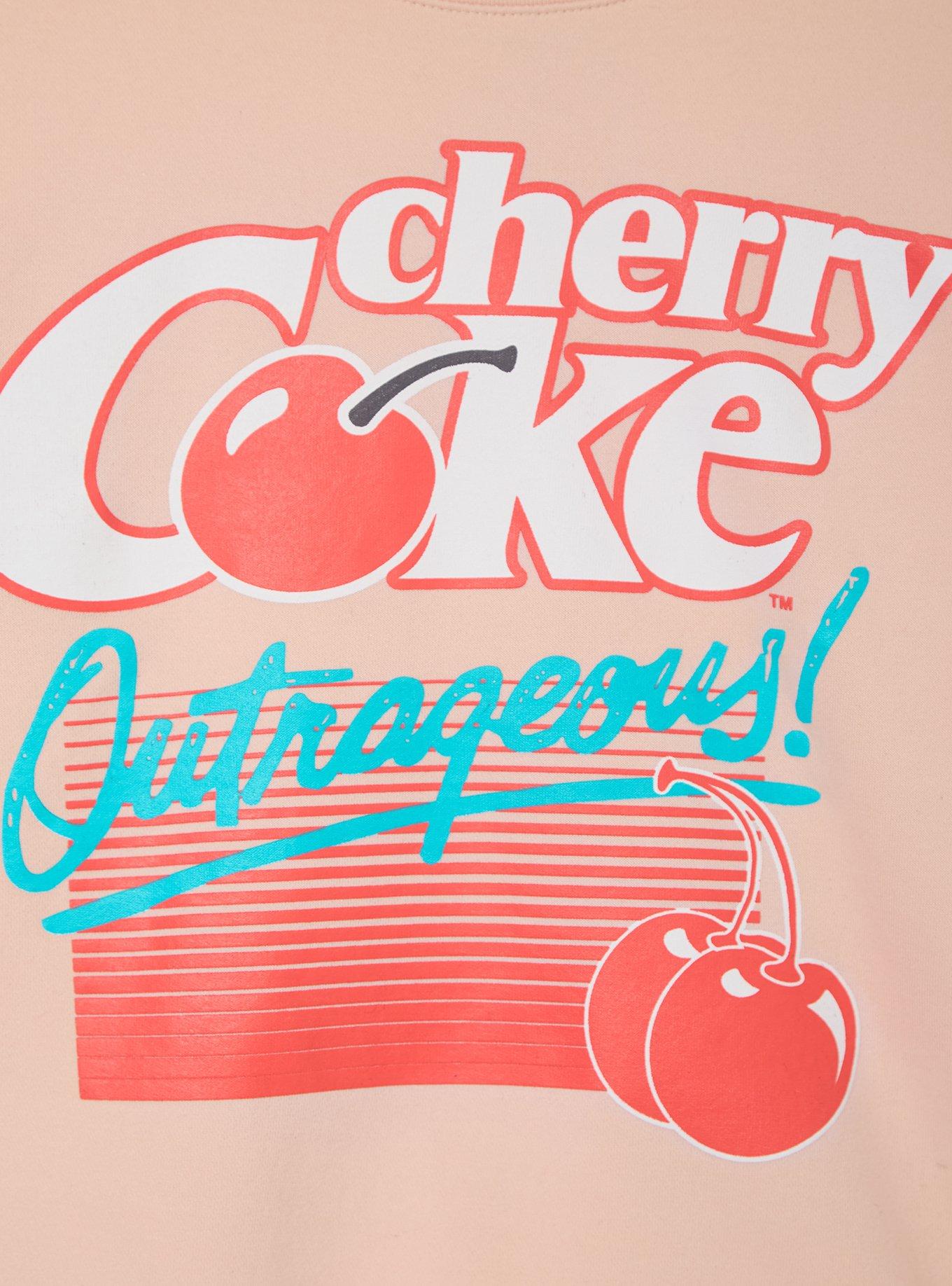 Cherry Coke Logo Crewneck - BoxLunch Exclusive, , hi-res