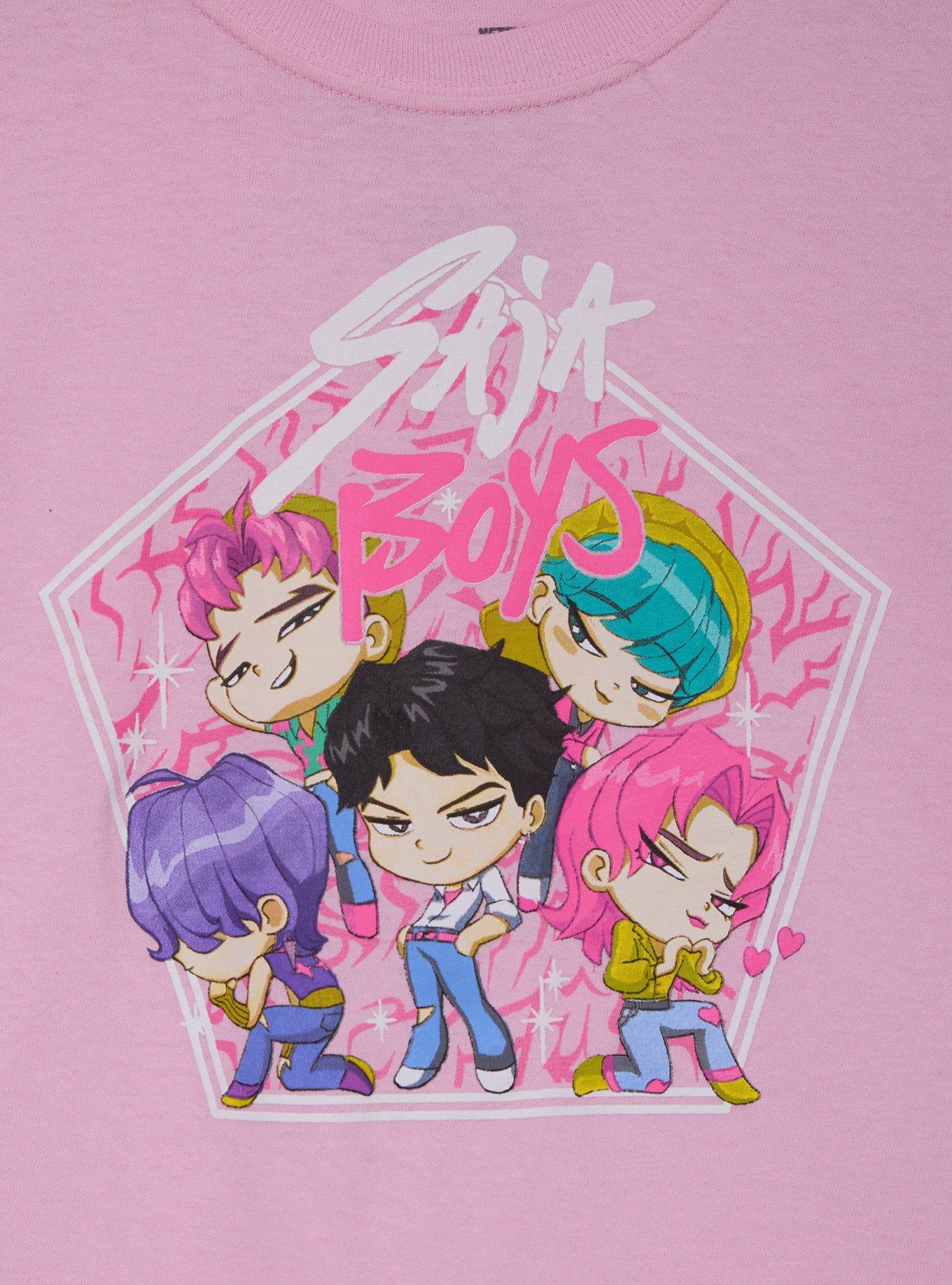 KPop Demon Hunters Saja Boys Youth T-Shirt - BoxLunch Exclusive