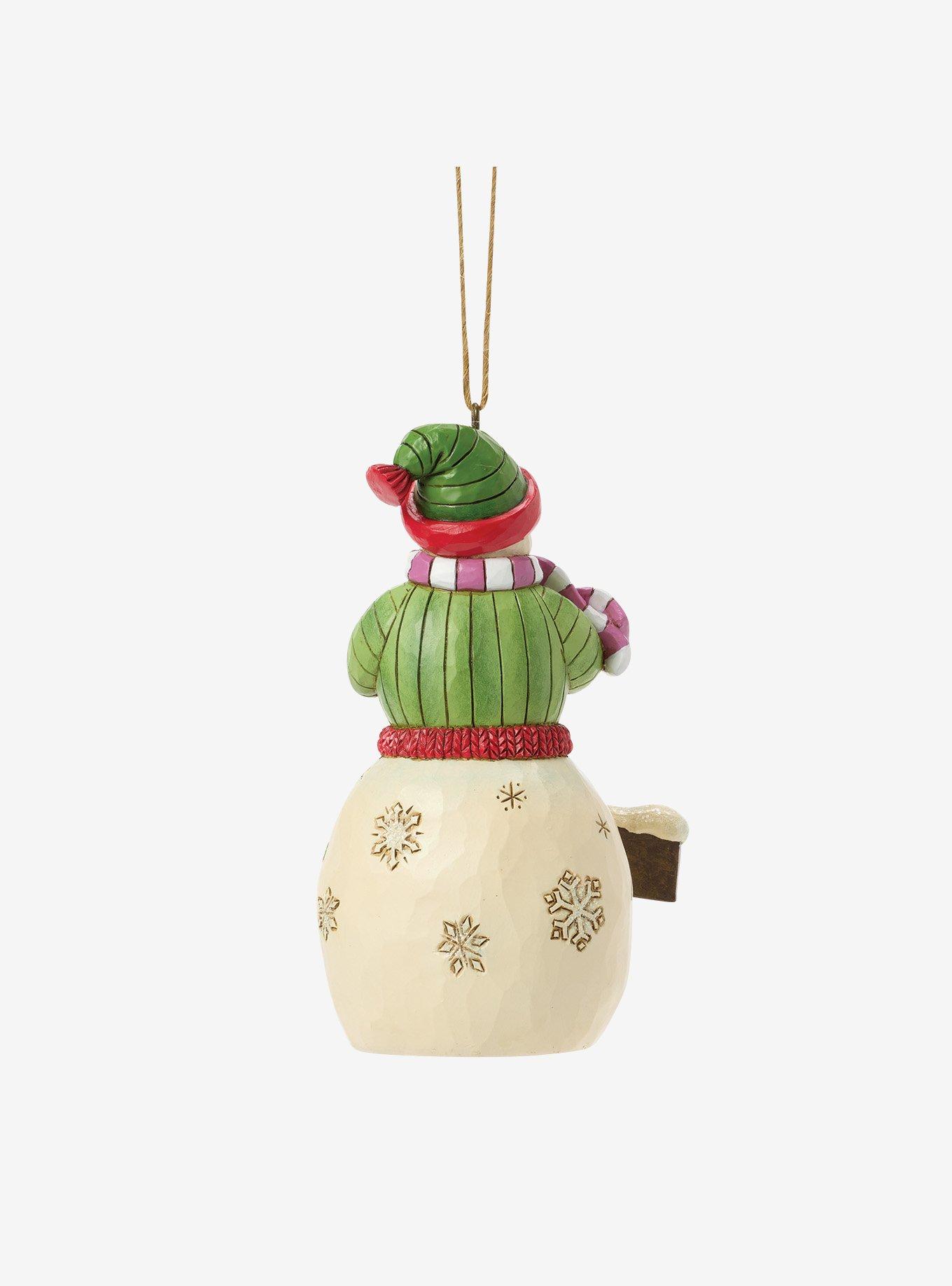 Hershey's Snowman With Hot Cocoa Ornament, , hi-res