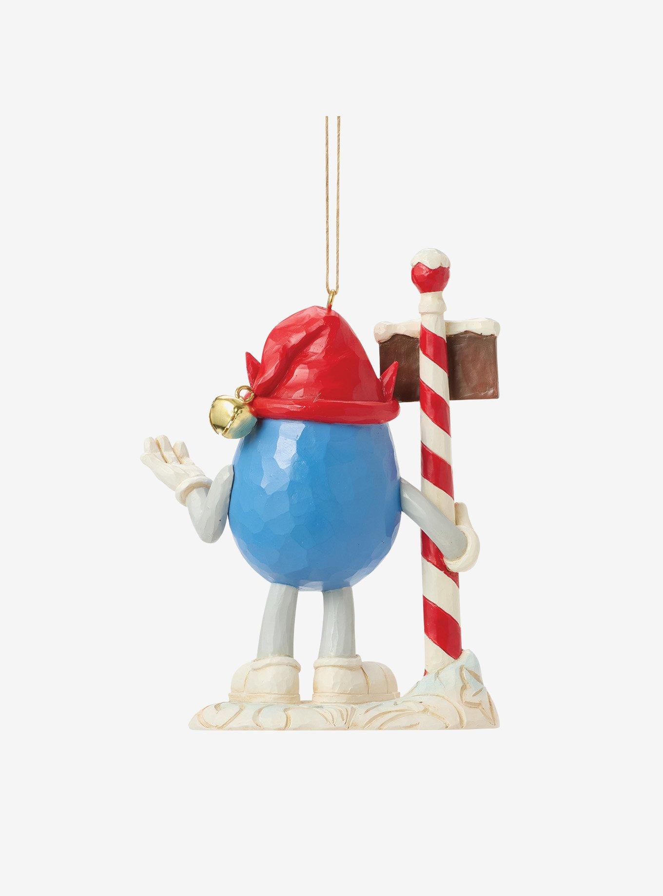 M&M's Blue Character Elf Ornament, , hi-res