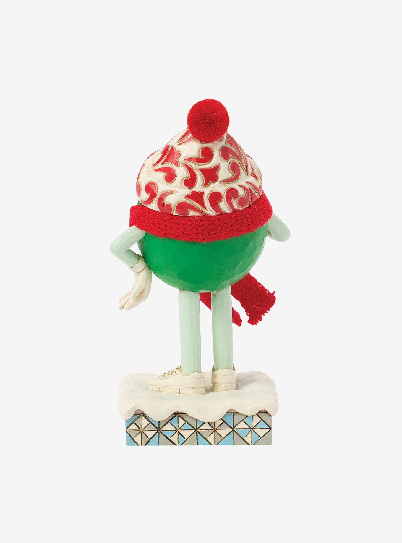 M&M's Green Character With Scarf Figure, , hi-res