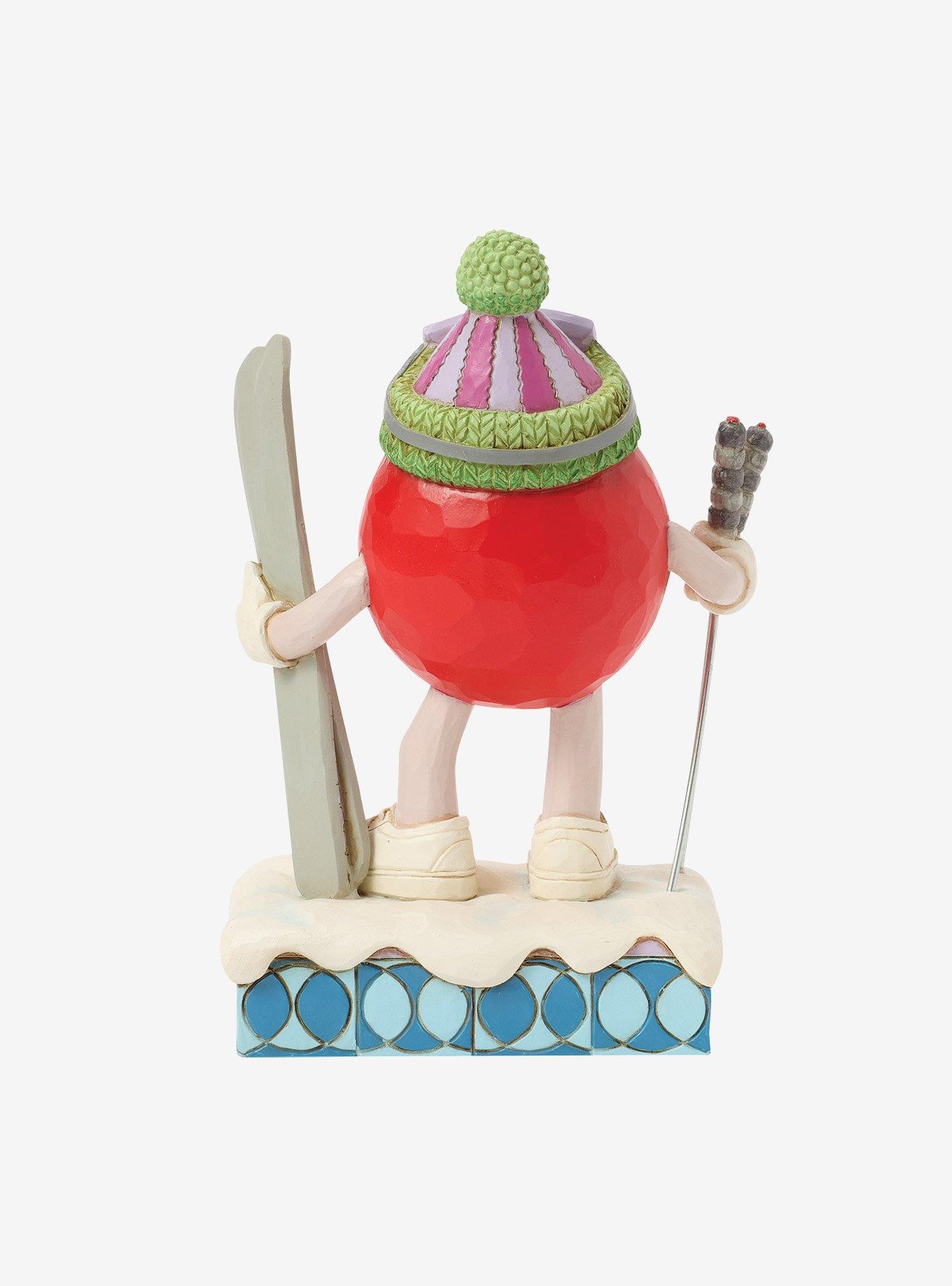 M&M's Red Character Skiing Figure, , hi-res