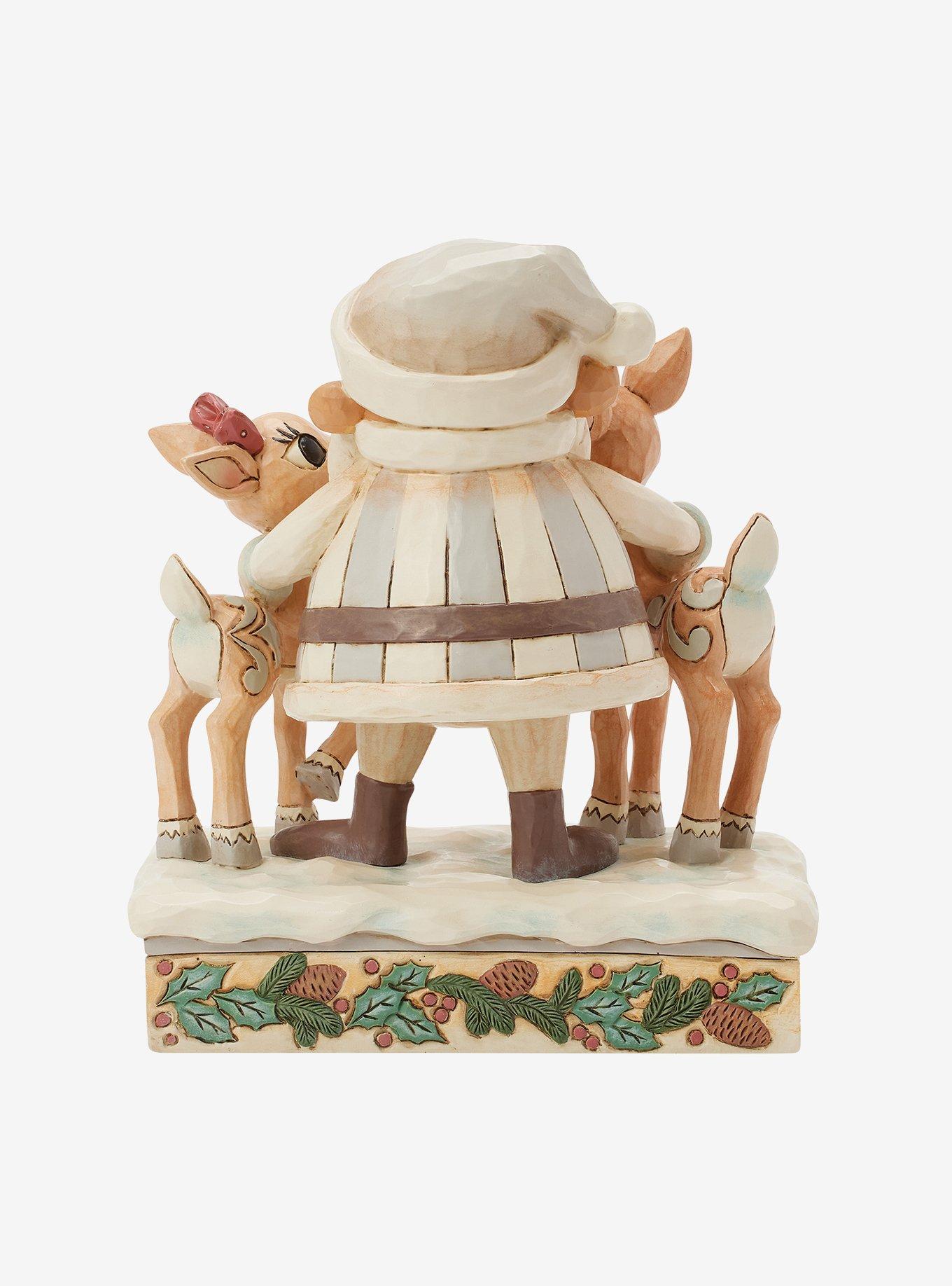 Rudolph The Red-Nosed Reindeer Woodland Santa & Clarice Figure, , hi-res