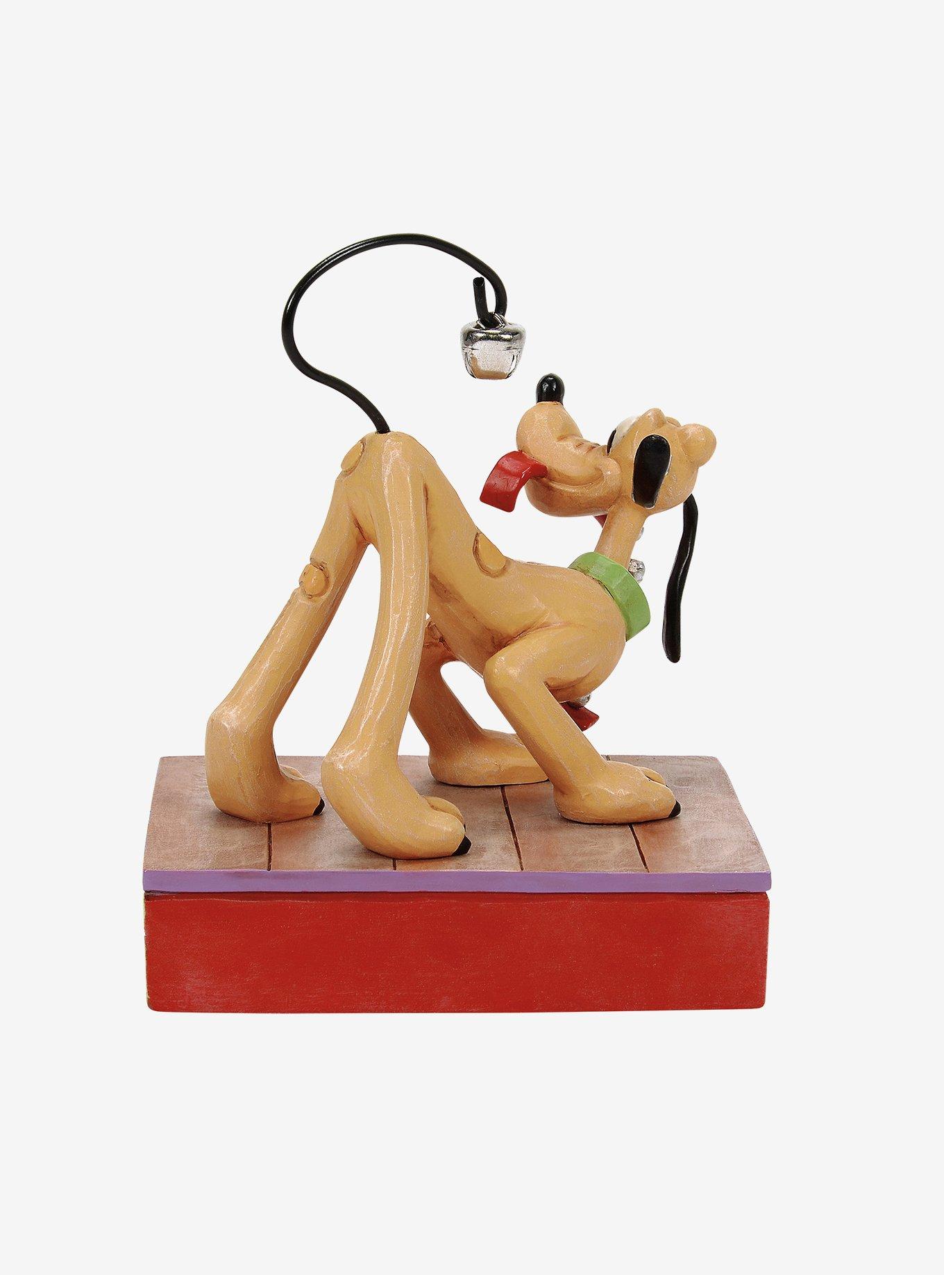 Disney Pluto Christmas Bell Figure, , hi-res
