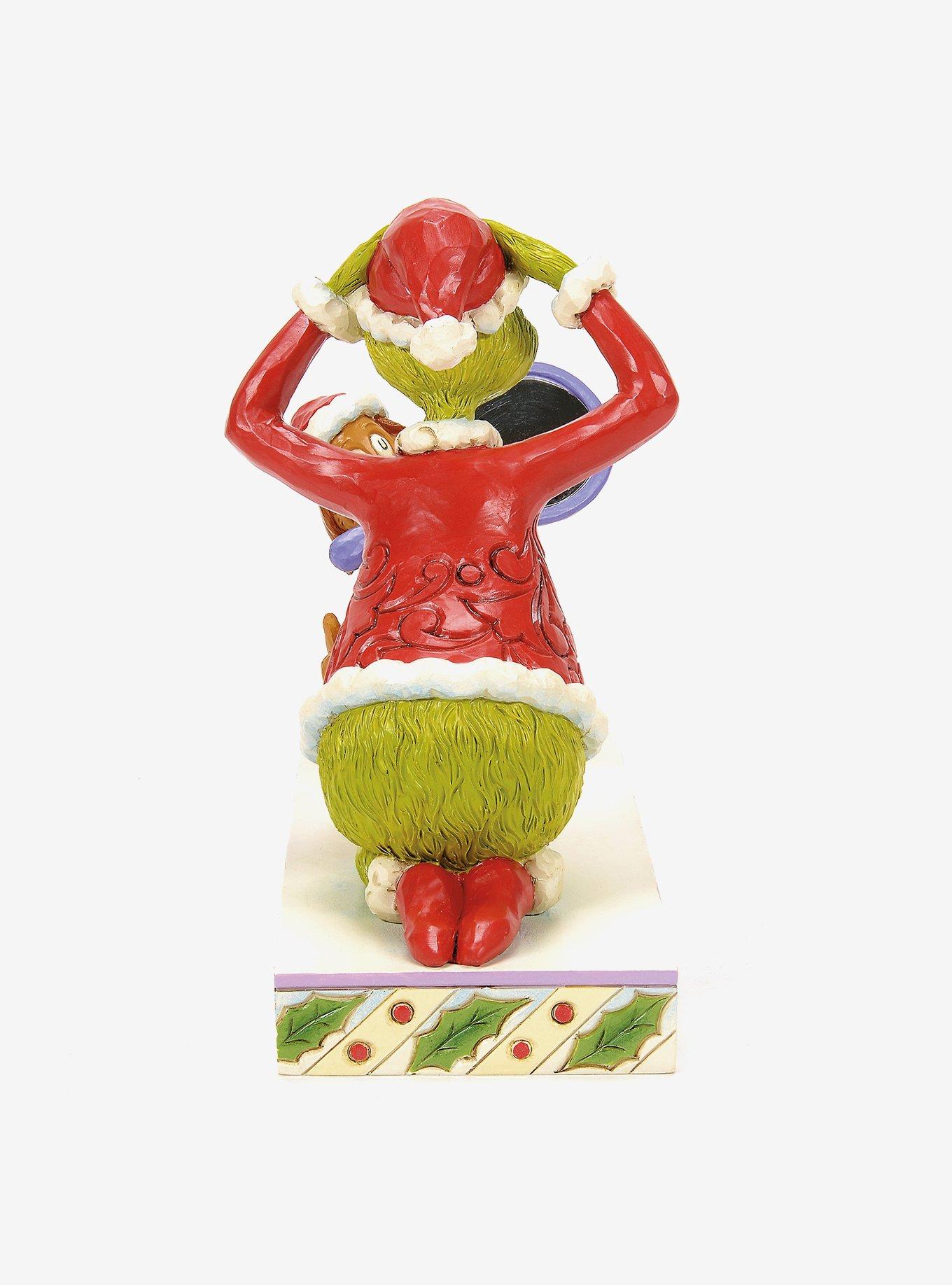 How The Grinch Stole Christmas! Max Holding Mirror Figure, , hi-res