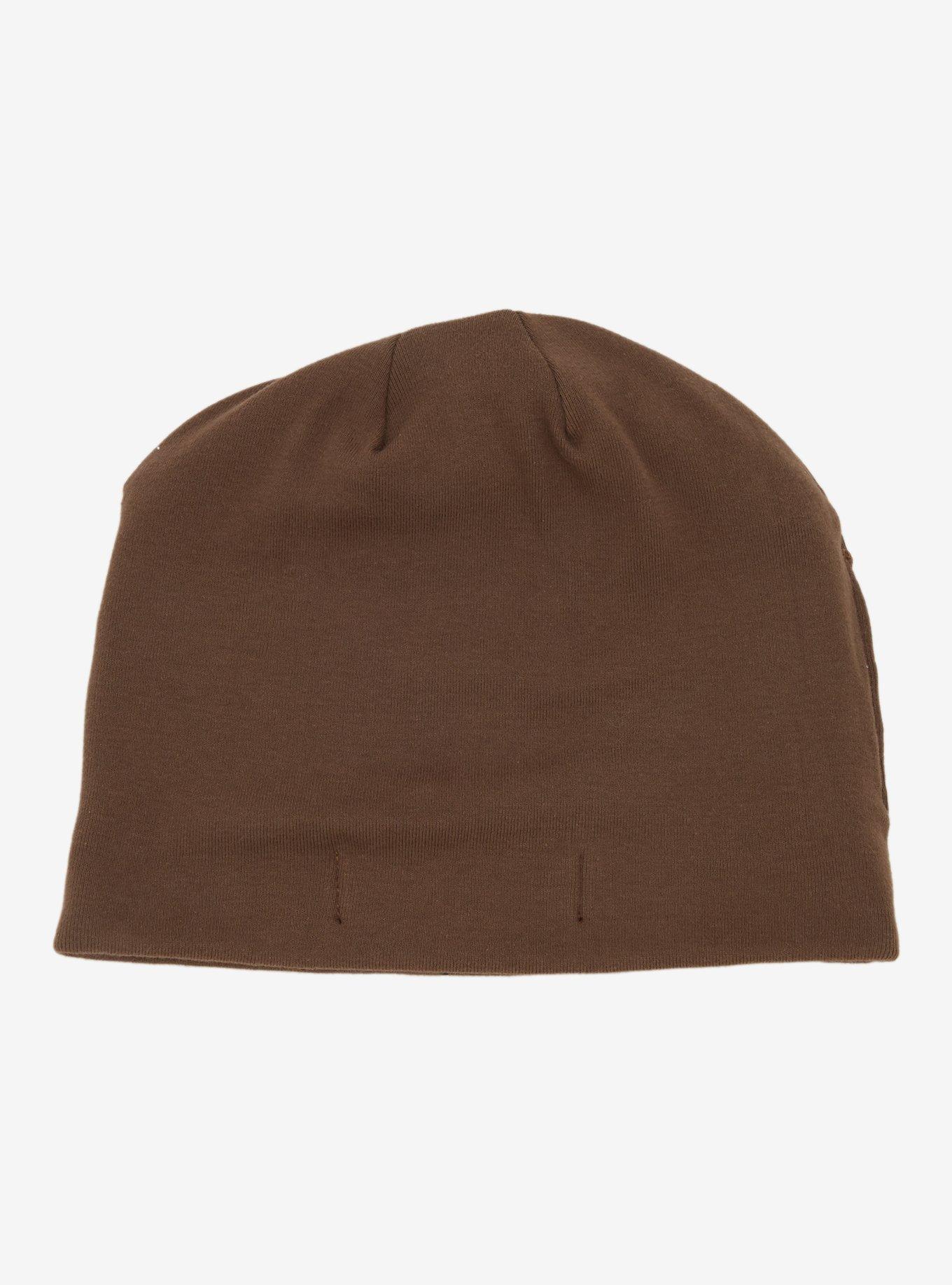 Affliction Brown Wings Reversible Beanie, , alternate