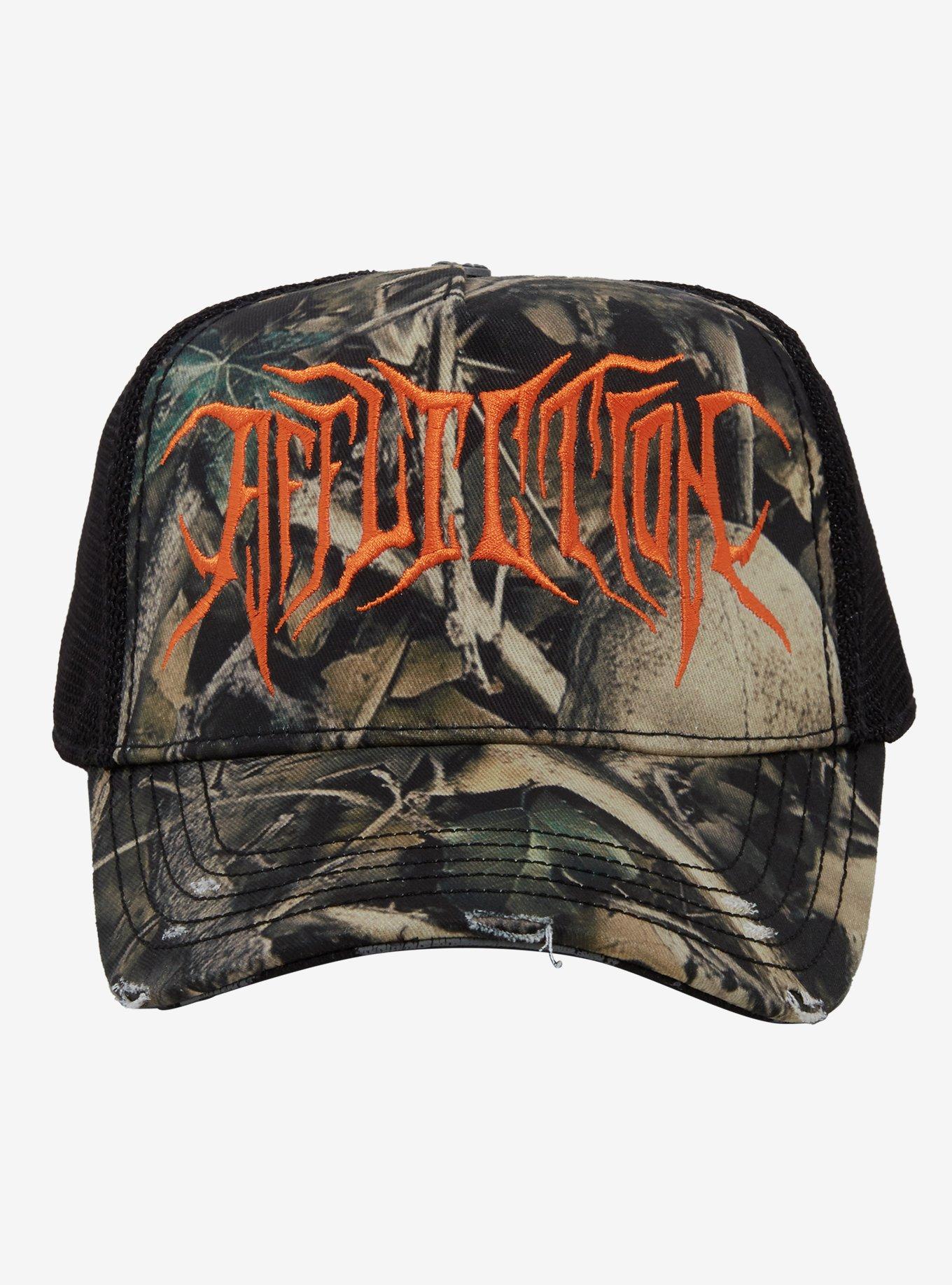 Affliction Tree Camouflage Trucker Hat, , hi-res