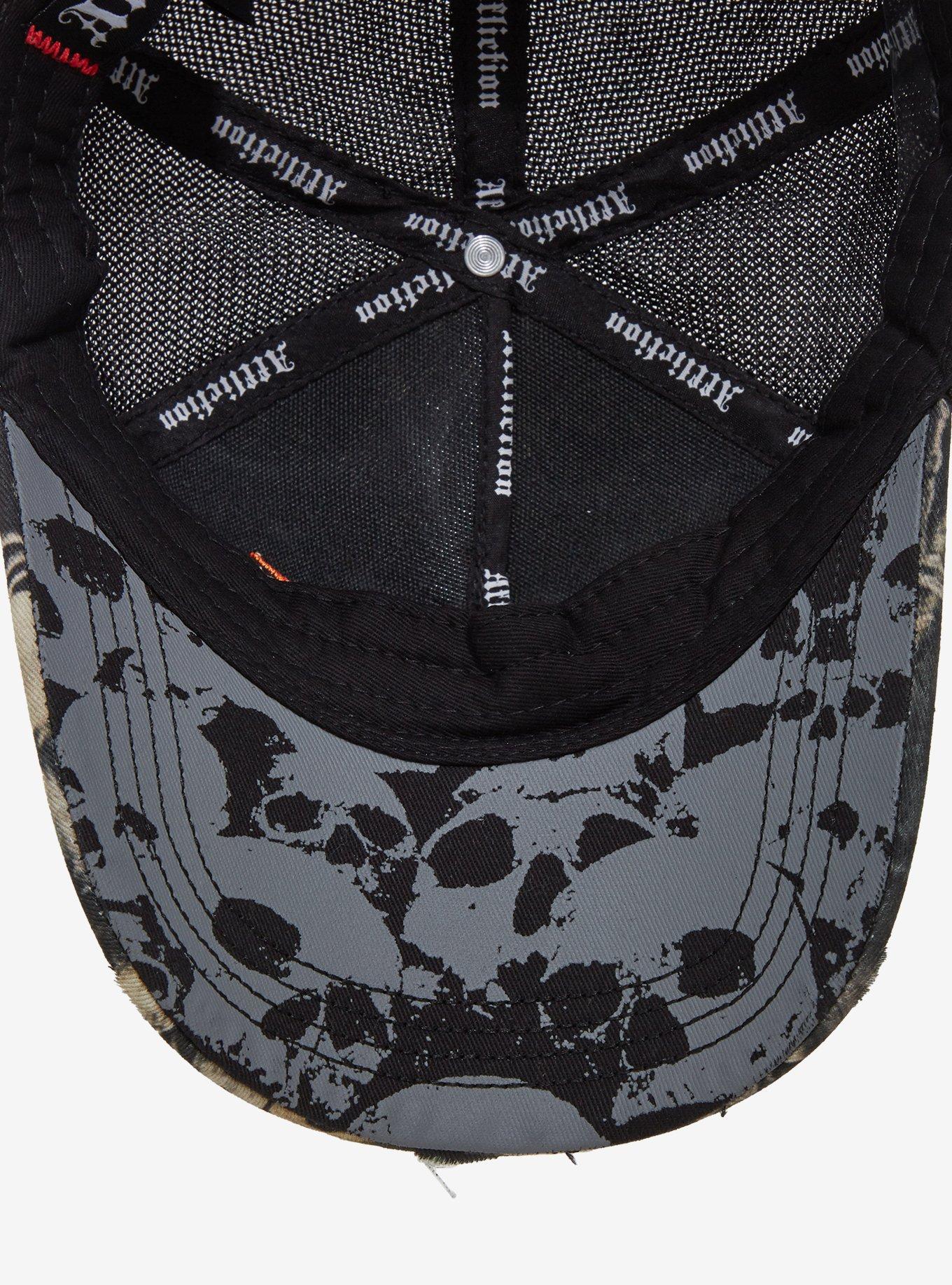 Affliction Tree Camouflage Trucker Hat, , alternate