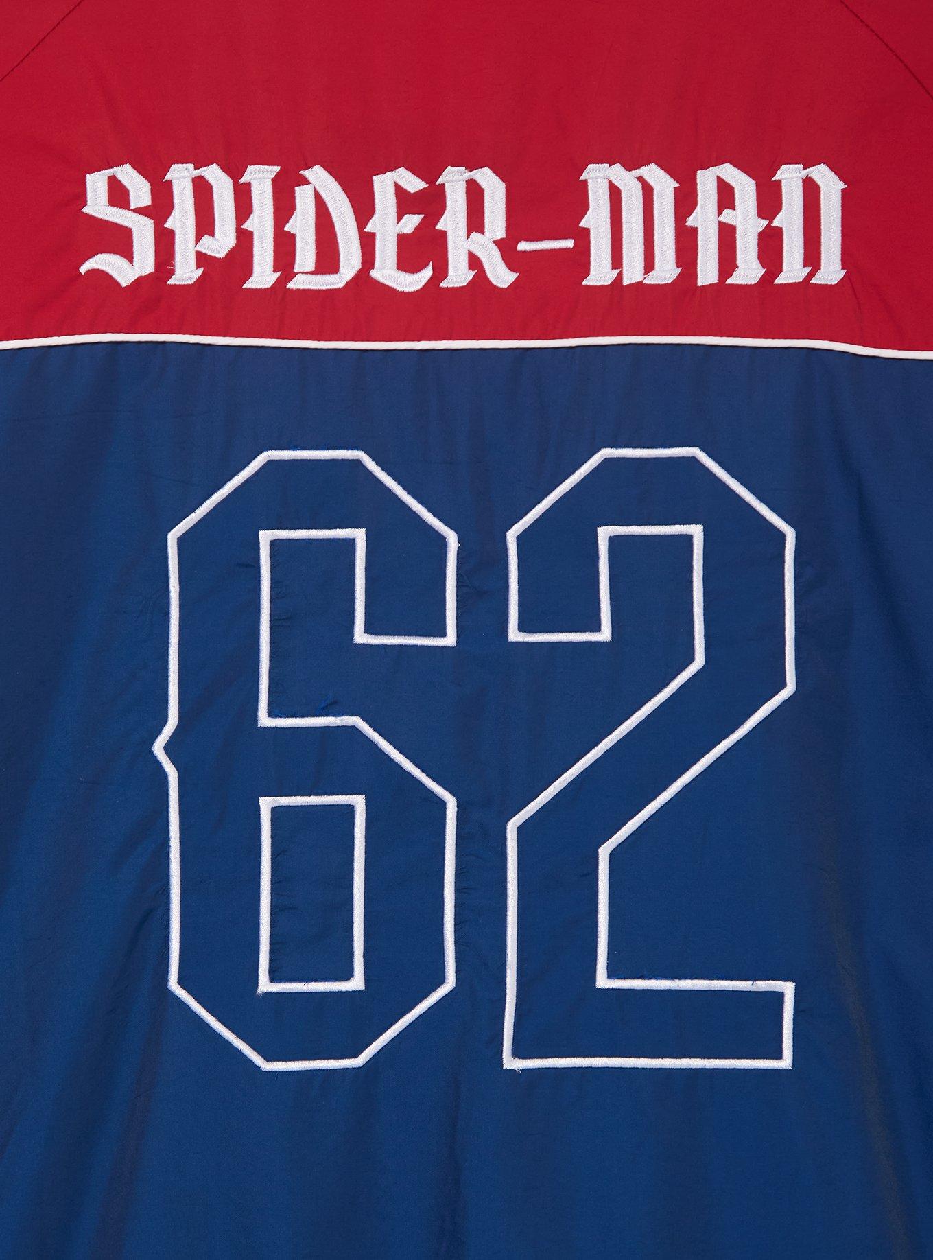Marvel Spider-Man Soccer Warm-Up Jacket - BoxLunch Exclusive, RED, alternate - view 4