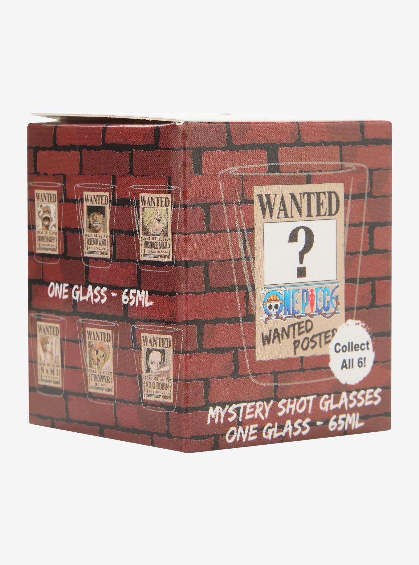 One Piece Wanted Poster Blind Box Mini Glass, , alternate