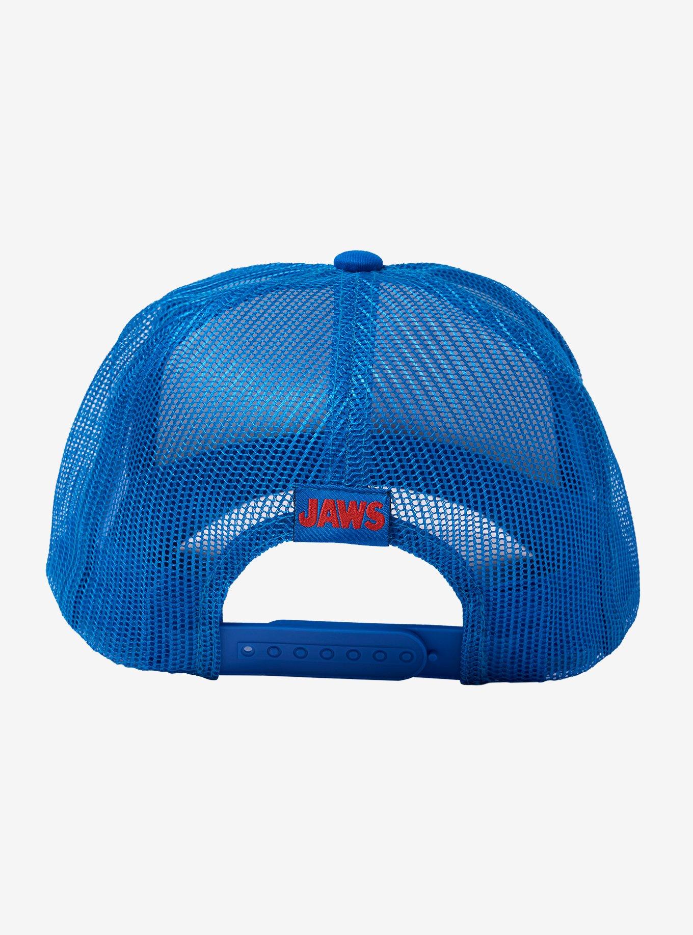 Jaws Bite Me Trucker Hat, , alternate