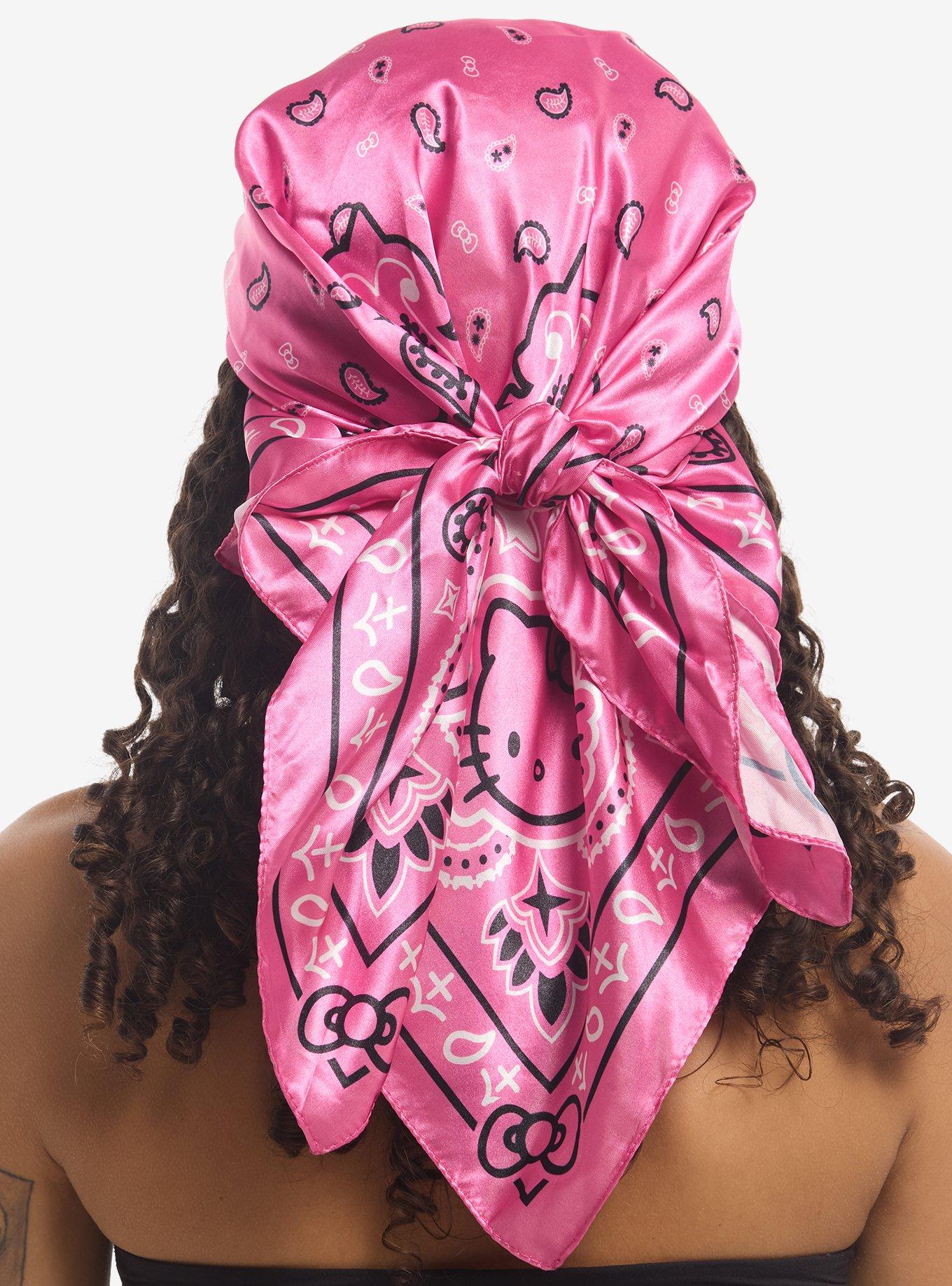 Hello Kitty Paisley Scarf Hat, , alternate - view 3