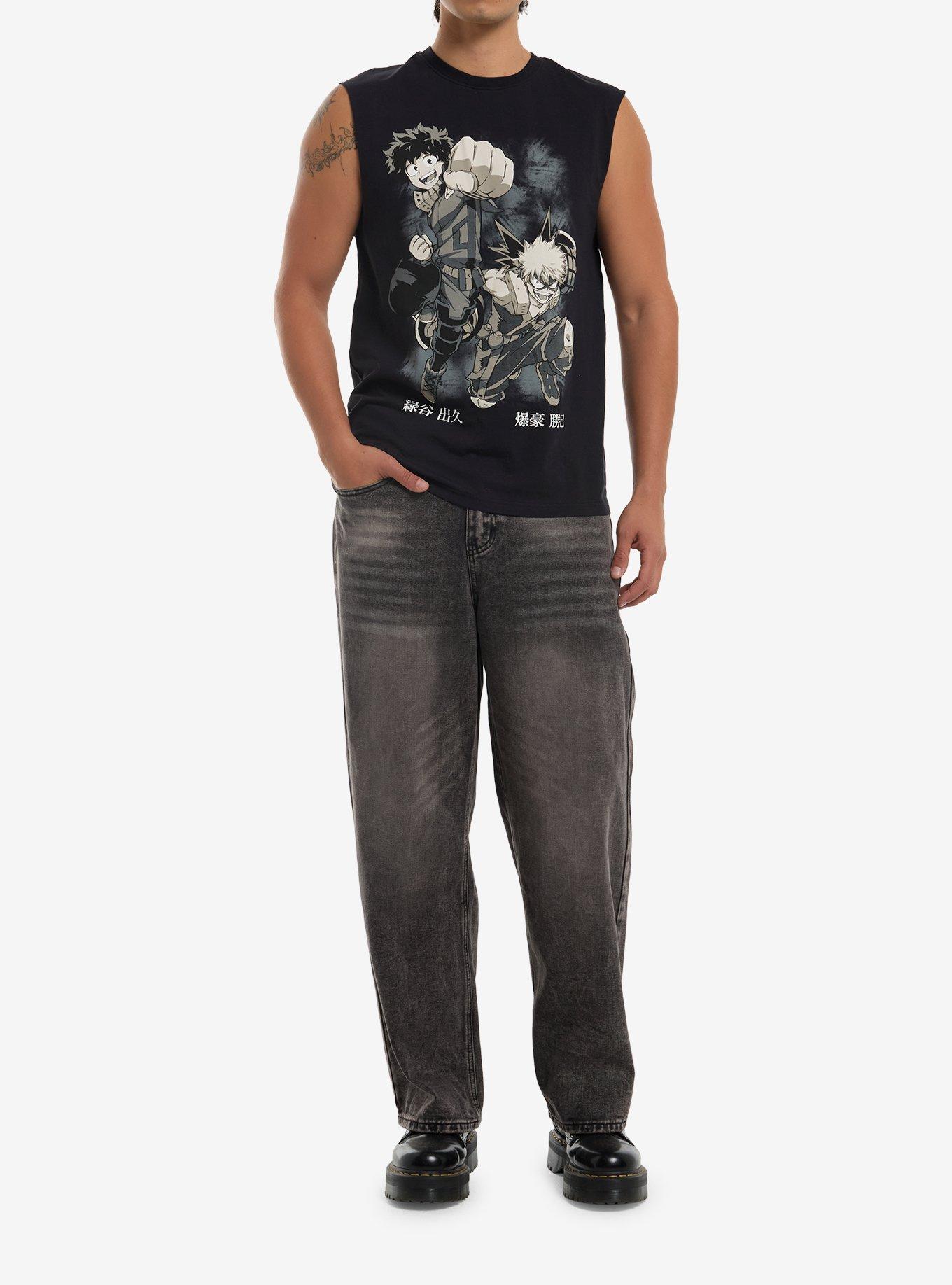 My Hero Academia Duo Monotone Muscle Tank Top, , hi-res