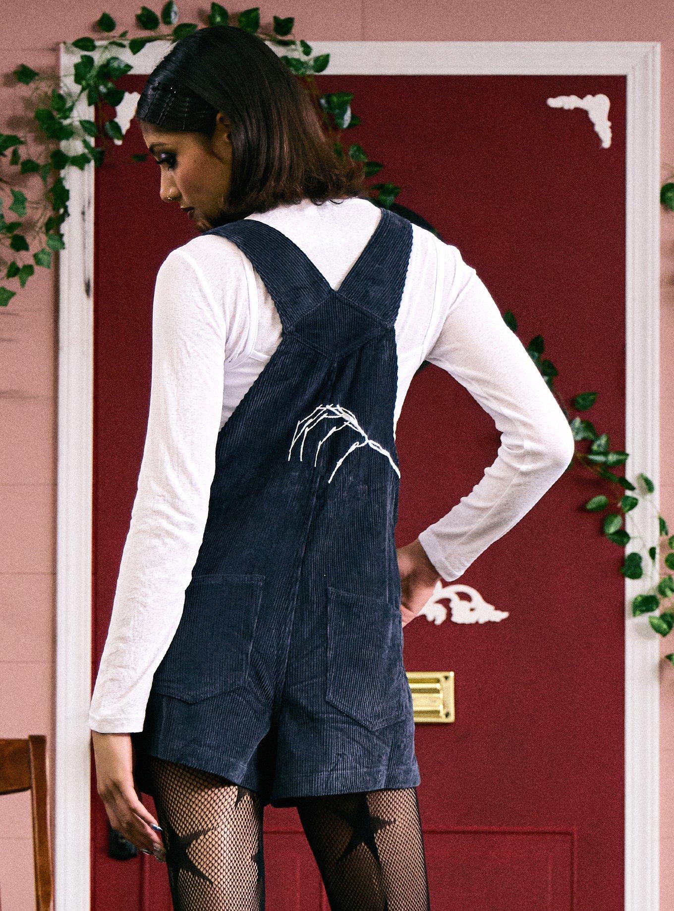 Coraline Icons Corduroy Shortalls, , alternate - view 3