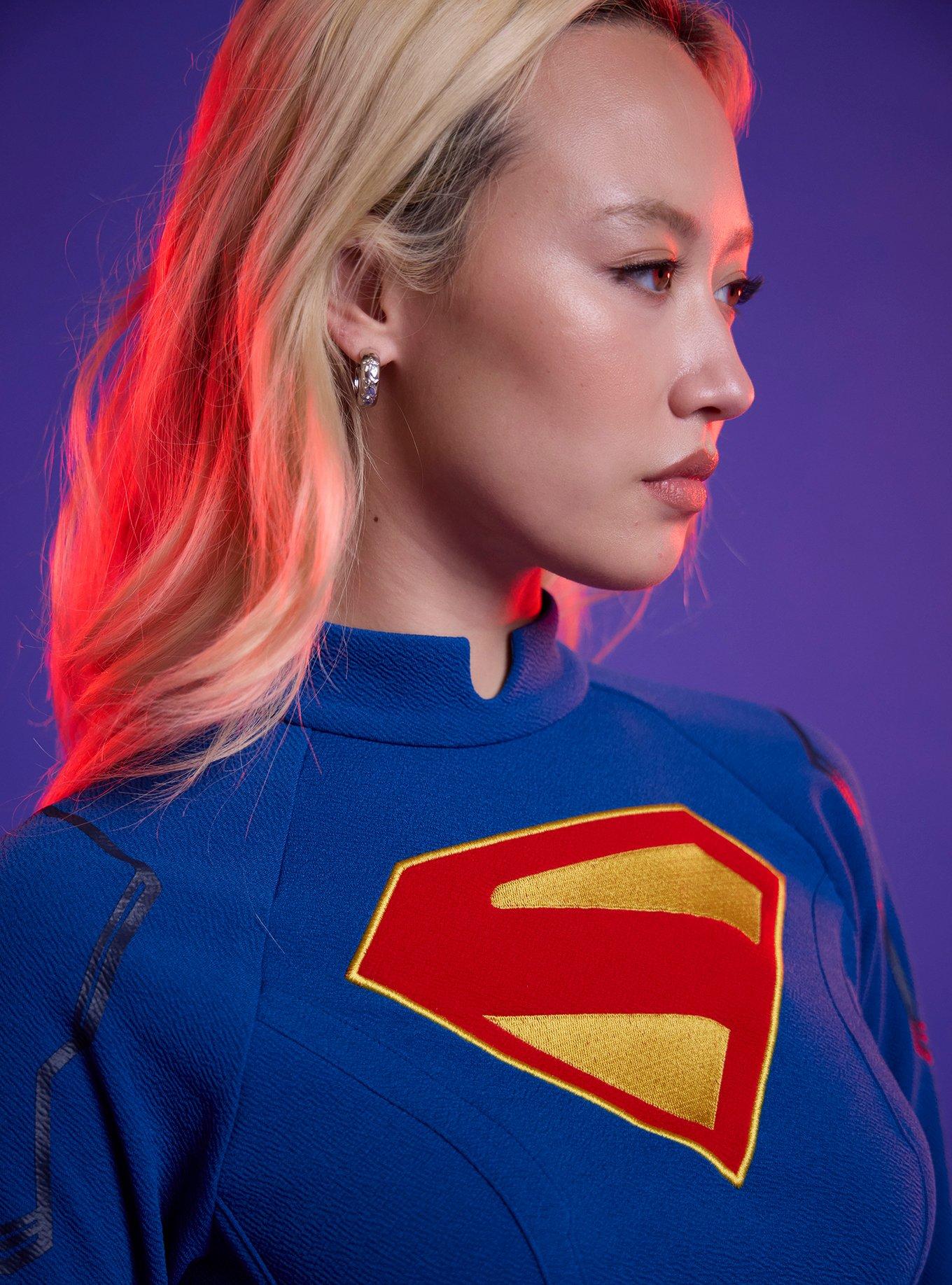 DC Comics Supergirl Shield Dress, MULTI, alternate