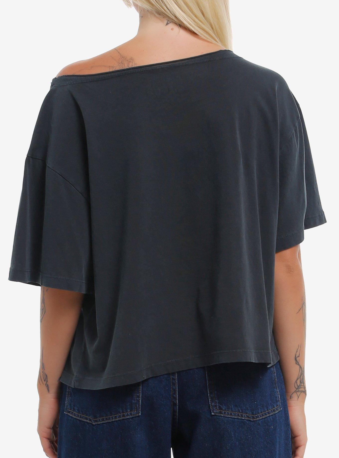 The Amazing Digital Circus Characters Girls Off-Shoulder T-Shirt, MULTI, alternate