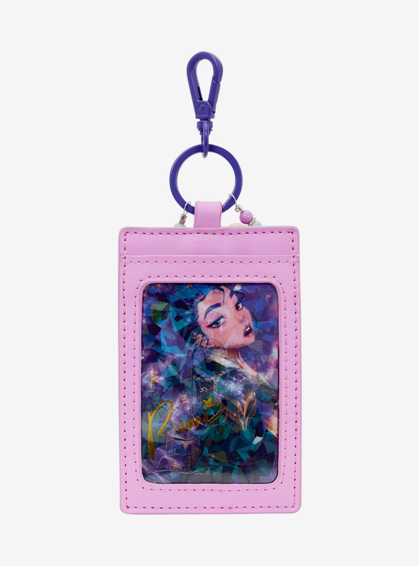 Loungefly KPop Demon Hunters HUNTR/X Trio Pocket Mini Backpack with Photocard Bag Charm, , alternate