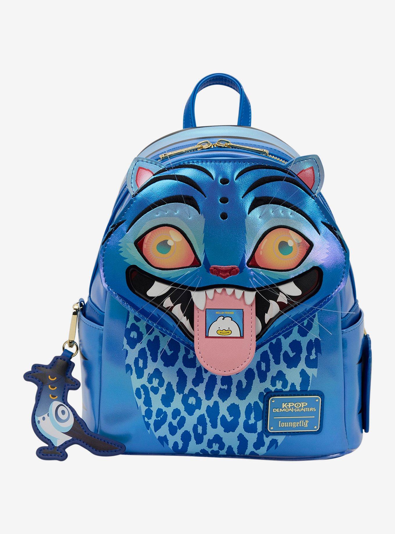 Loungefly KPop Demon Hunters Derpy Tiger Light-Up Figural Mini Backpack with Sussie Bag Charm, , hi-res