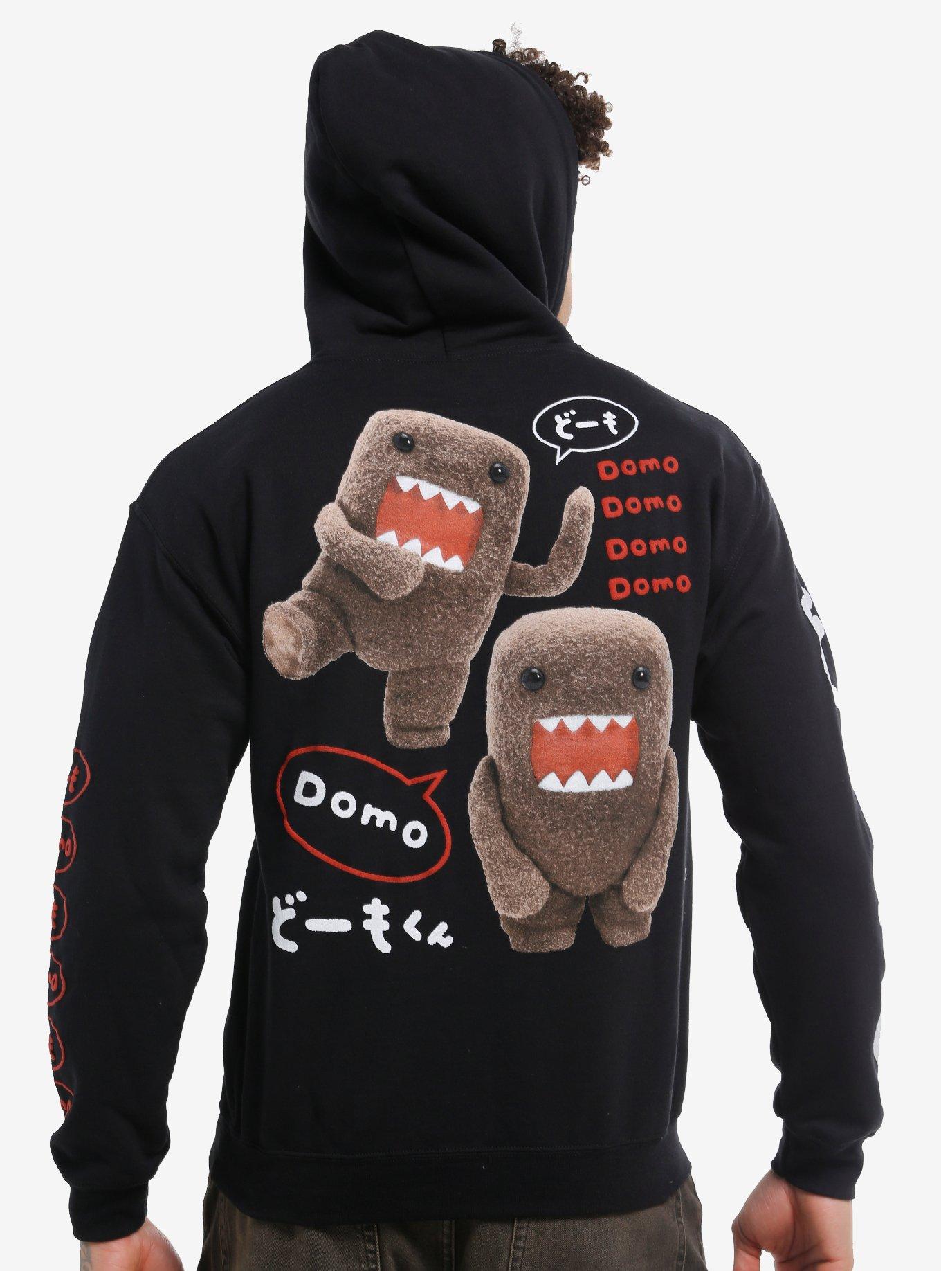 Domo Name Print Hoodie, , hi-res