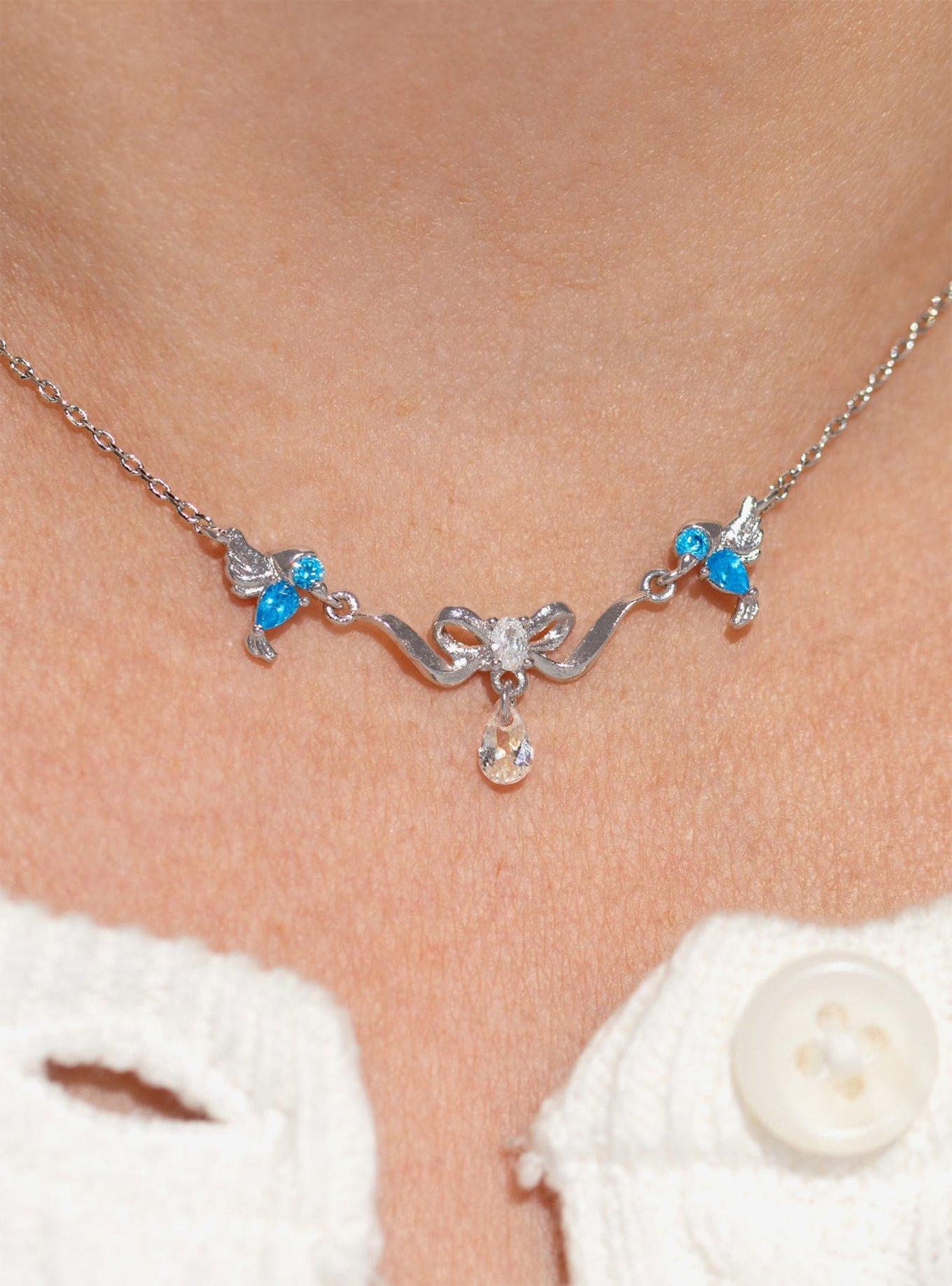 Disney X Girls Crew Cinderella Fairy Tale Necklace, , alternate