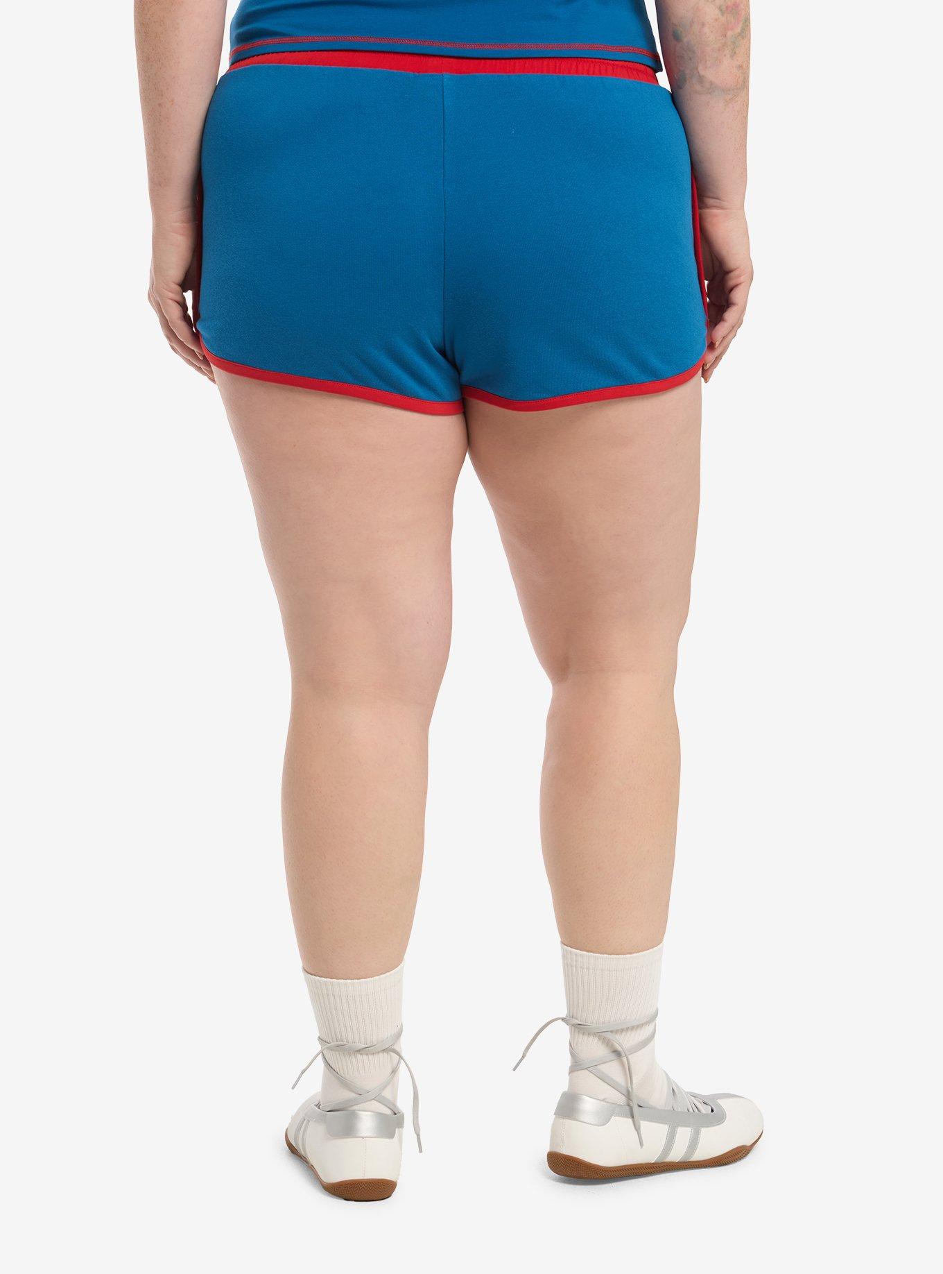 DC Comics Supergirl Logo Soft Shorts Plus Size, , hi-res