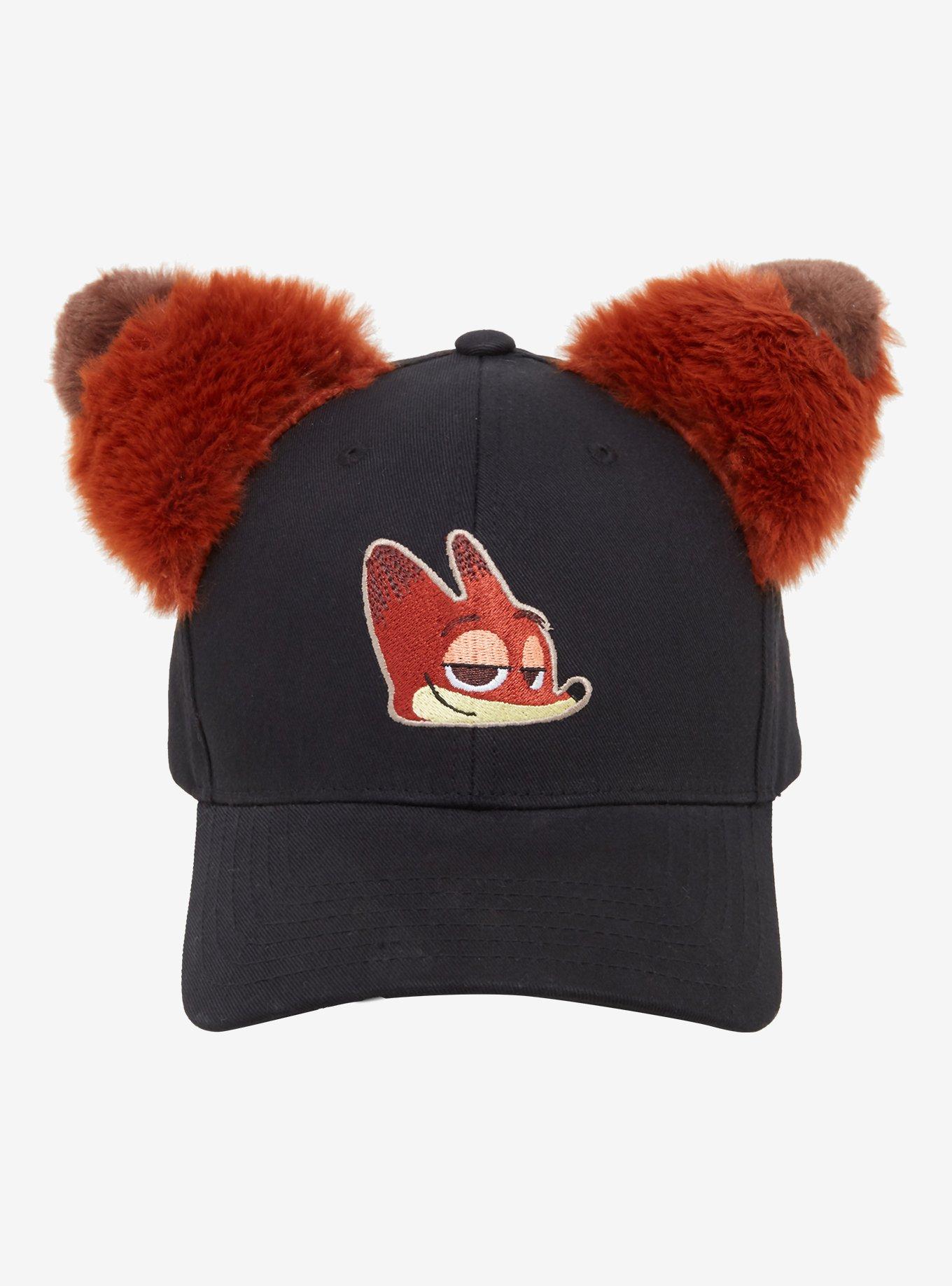 Disney Zootopia 2 Nick Wilde Plush Ears Dad Cap, , hi-res