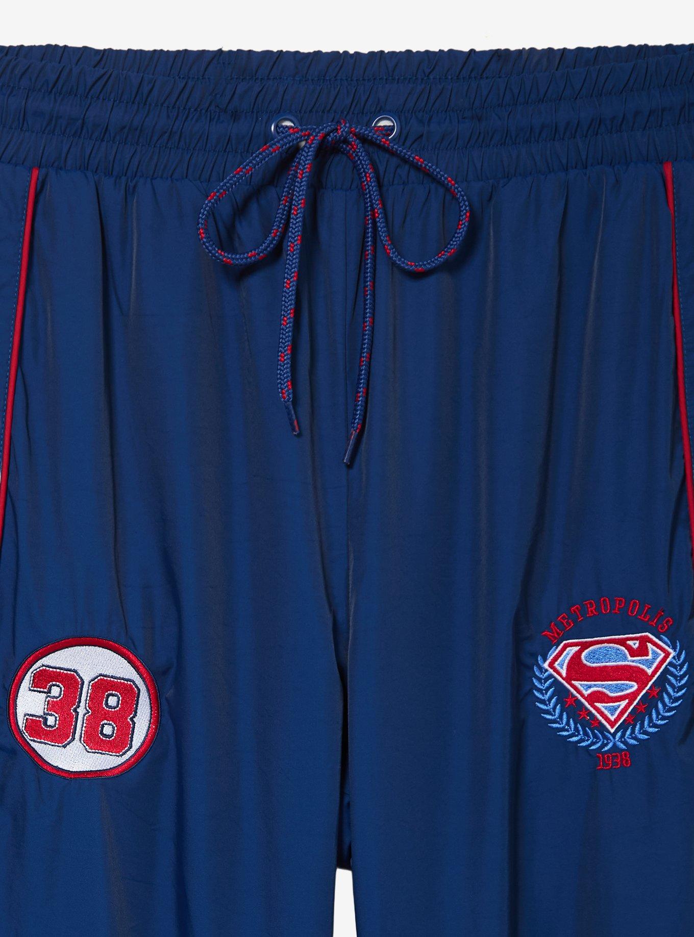 DC Comics Superman Soccer Joggers &mdash; BoxLunch Exclusive, BLUE, alternate