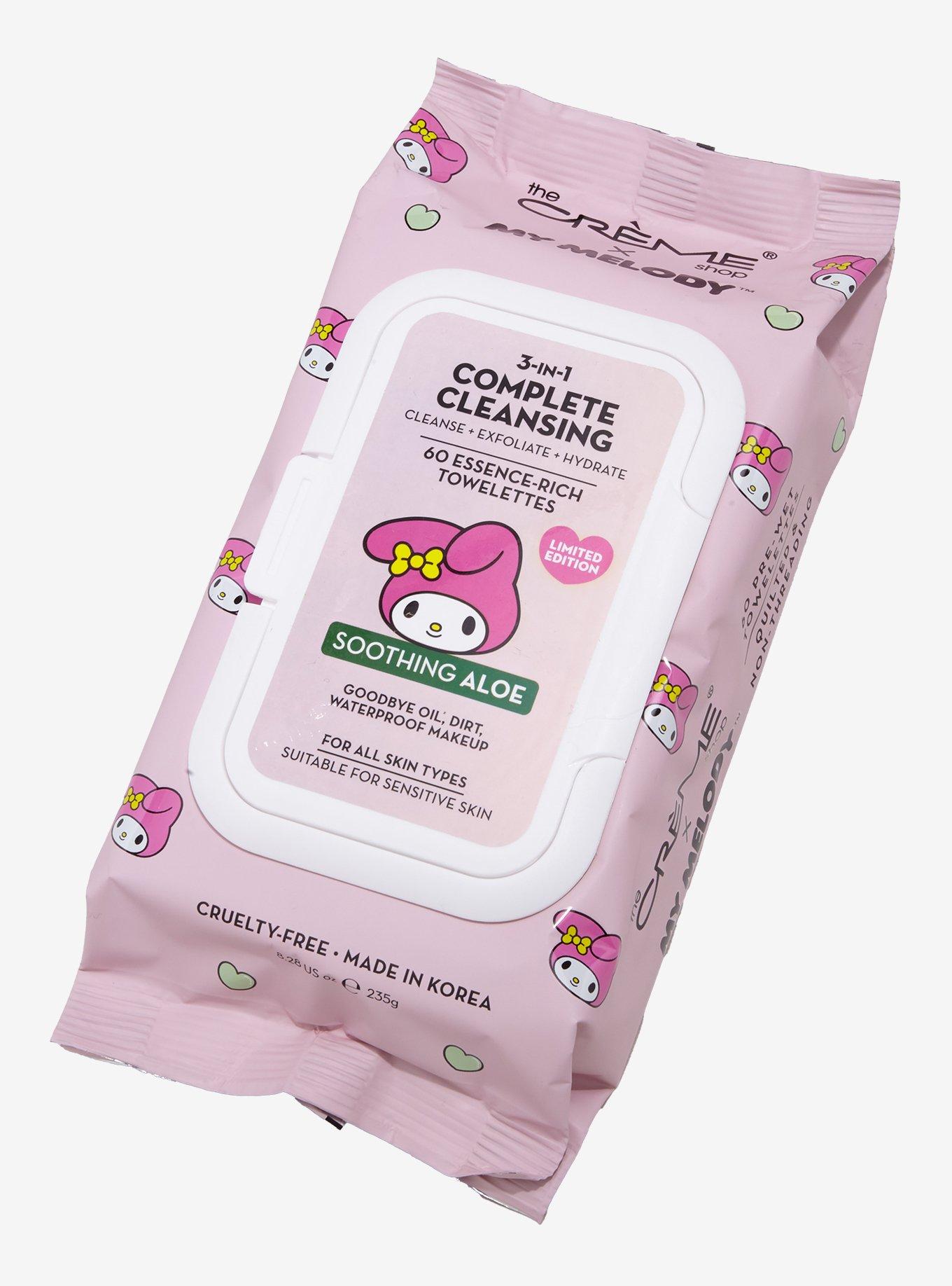 The Crème Shop My Melody Aloe Face Wipes, , hi-res