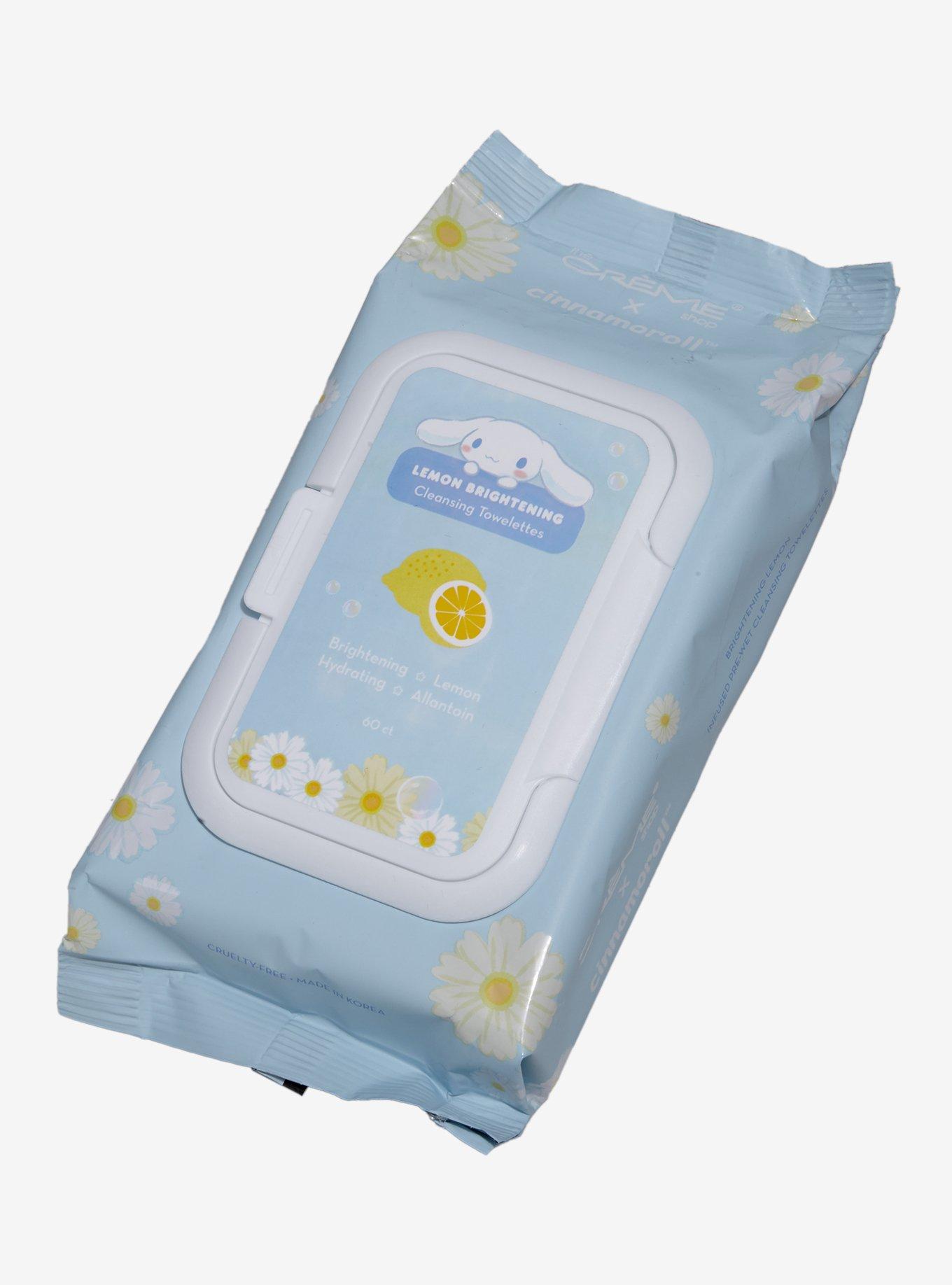 The Crème Shop Cinnamoroll Lemon Brightening Face Wipes, , hi-res