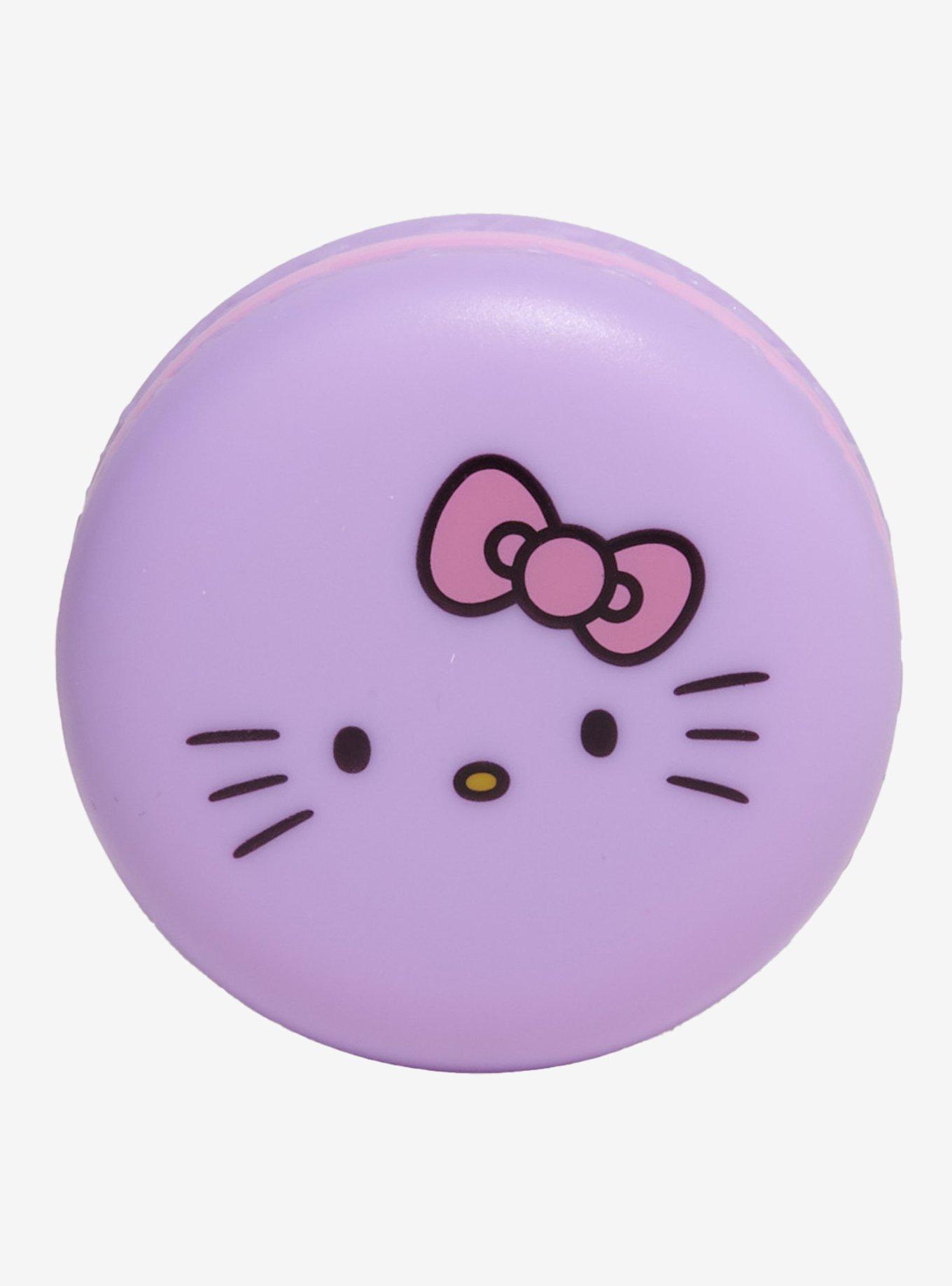 The Crème Shop Hello Kitty Rainbow Sherbet Macaron Lip Balm, , alternate