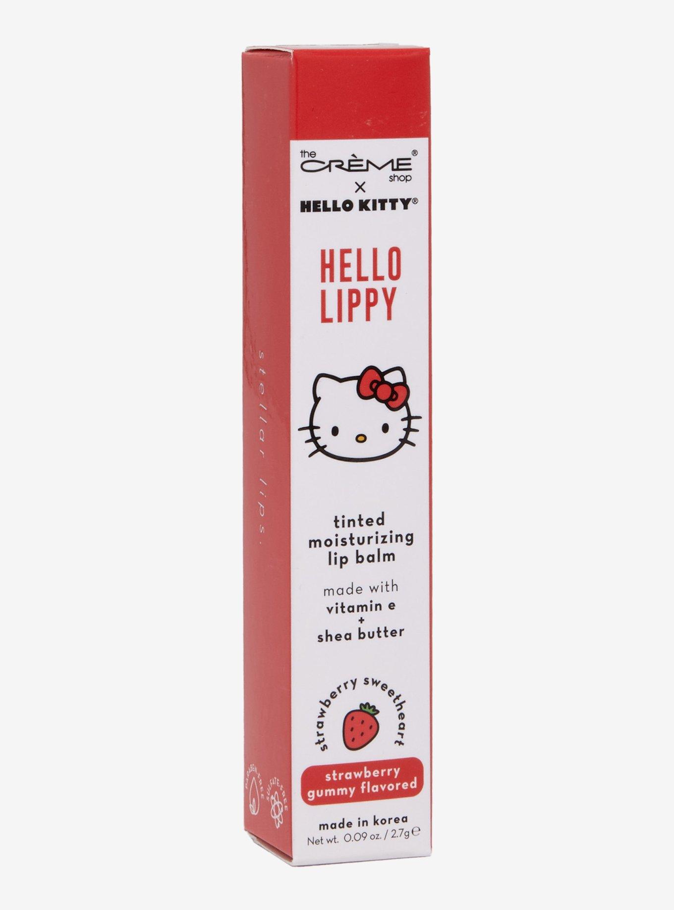 The Crème Shop Hello Kitty Strawberry Sweetheart Hello Lippy Tinted Lip Balm, , hi-res