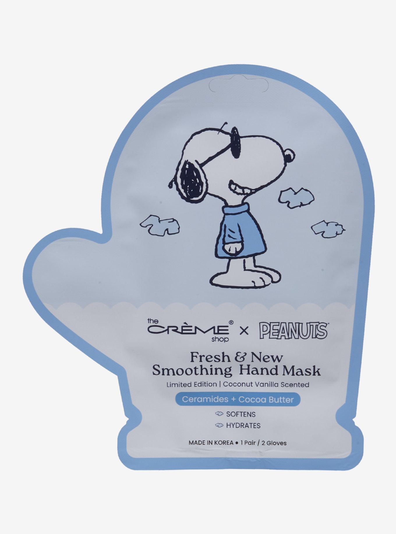 The Crème Shop Peanuts Smoothing Hand Mask Set, , hi-res