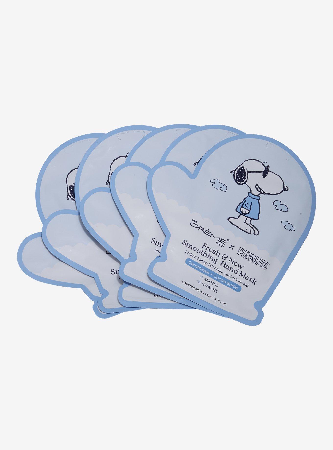 The Crème Shop Peanuts Smoothing Hand Mask Set, , alternate