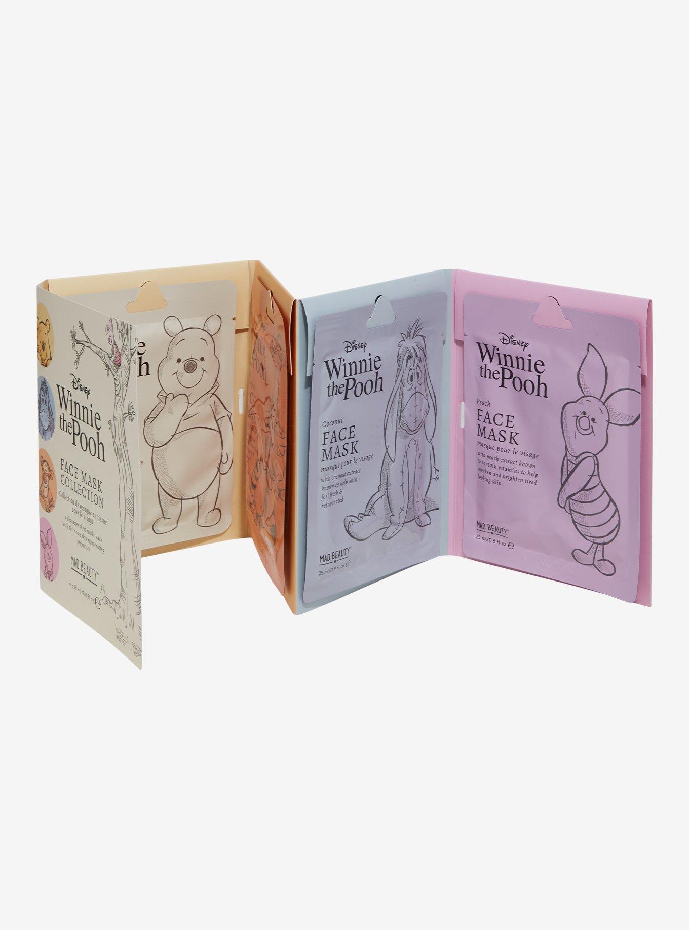 Mad Beauty Disney Winnie The Pooh Sheet Mask Set, , alternate