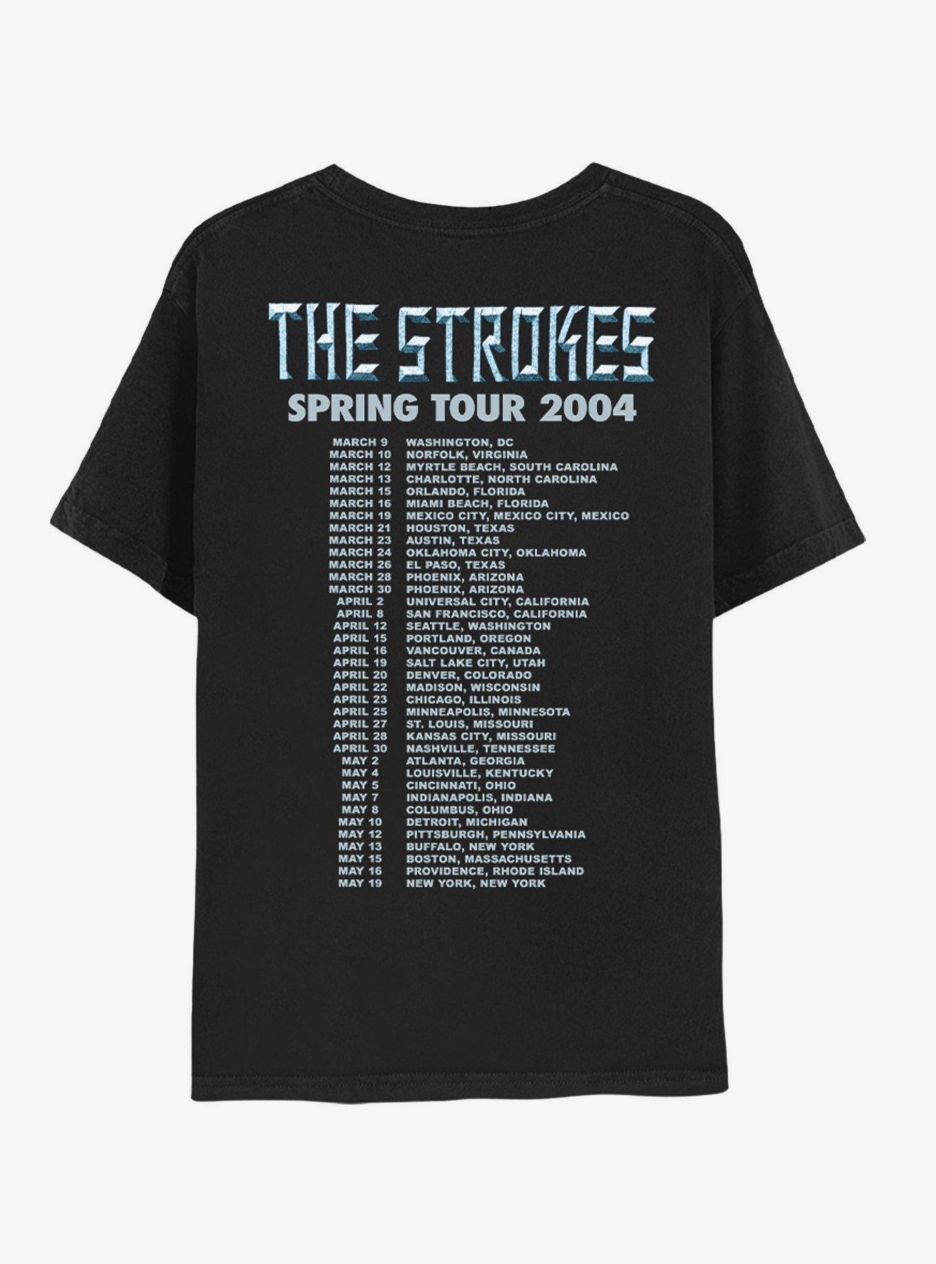 The Strokes 2004 Spring Tour T-Shirt, , hi-res