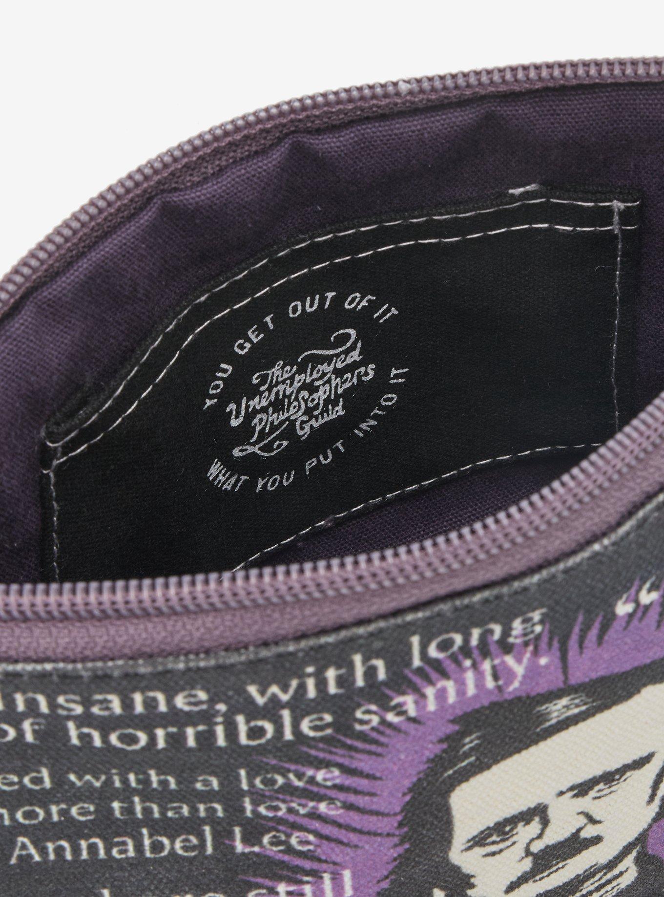 Edgar Allan Poe Quotes Pencil Pouch, , alternate