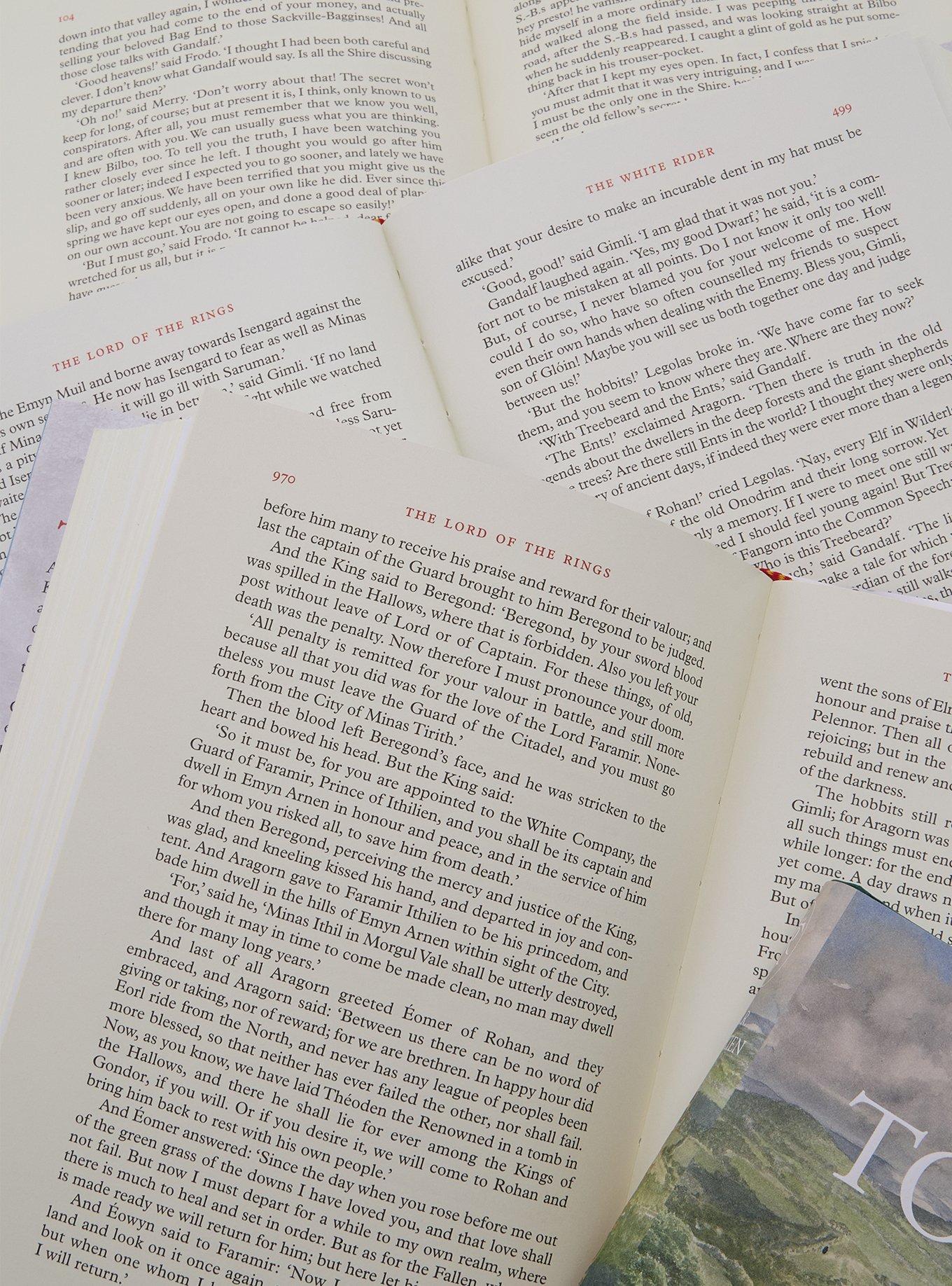 The Lord Of The Rings Illustrated Hardcover Box Set, , alternate