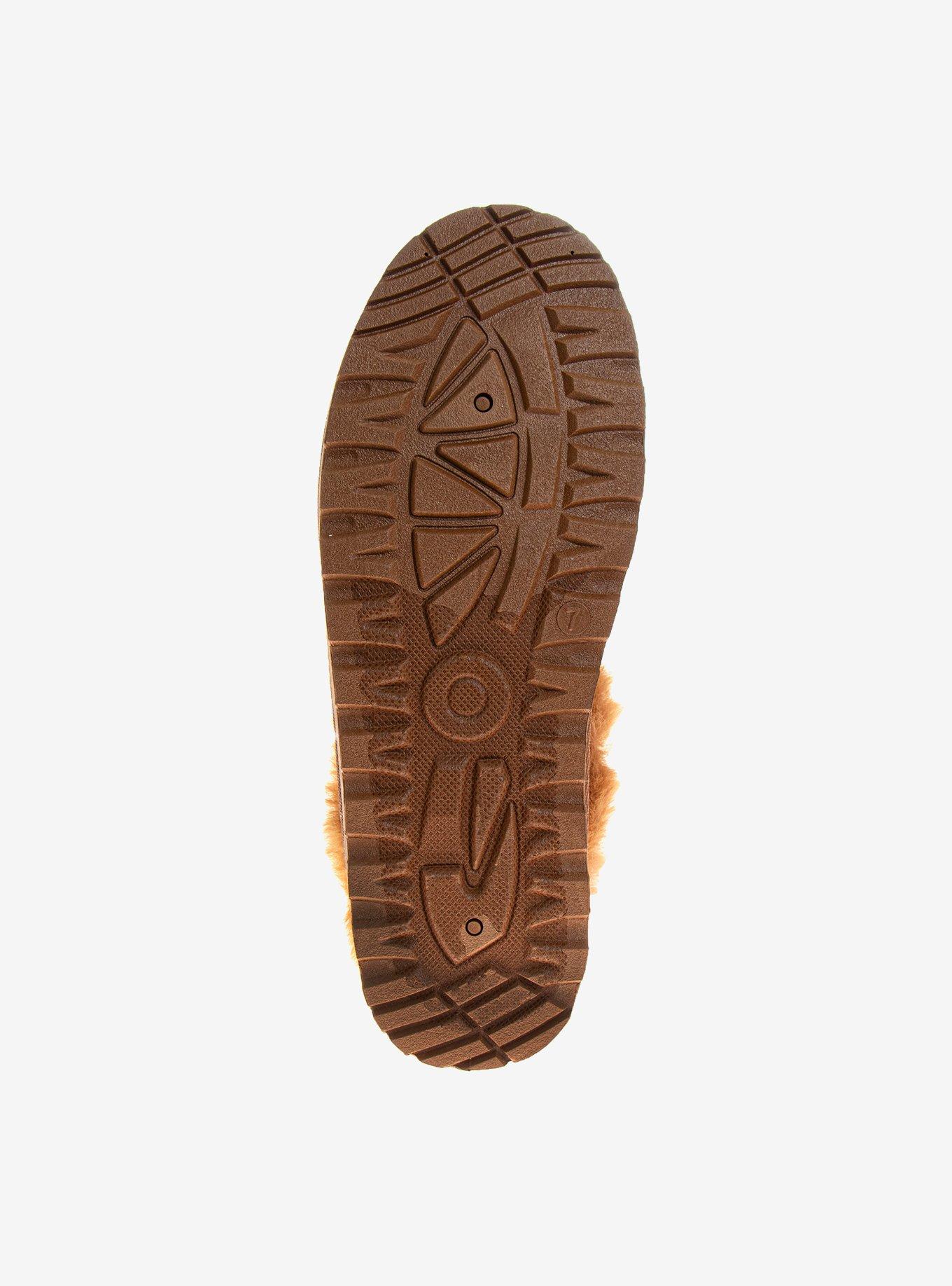 Avalanche Slip-On Cozy Girls Slippers Chestnut, BROWN, alternate