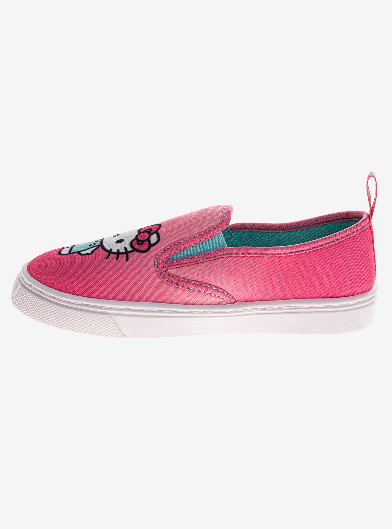 Hello Kitty Girls Canvas Sneakers, PINK, alternate