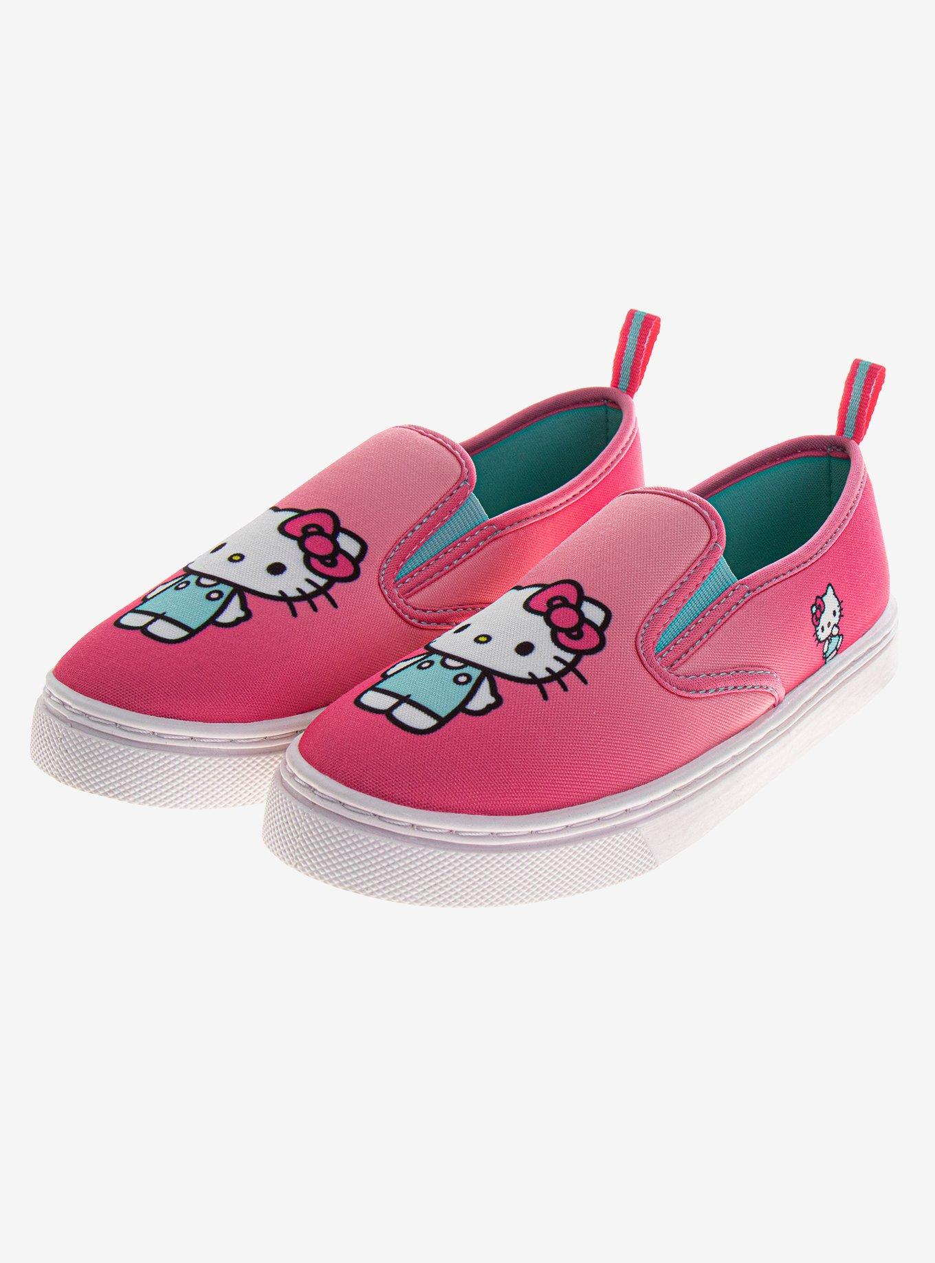 Hello Kitty Girls Canvas Sneakers, PINK, alternate