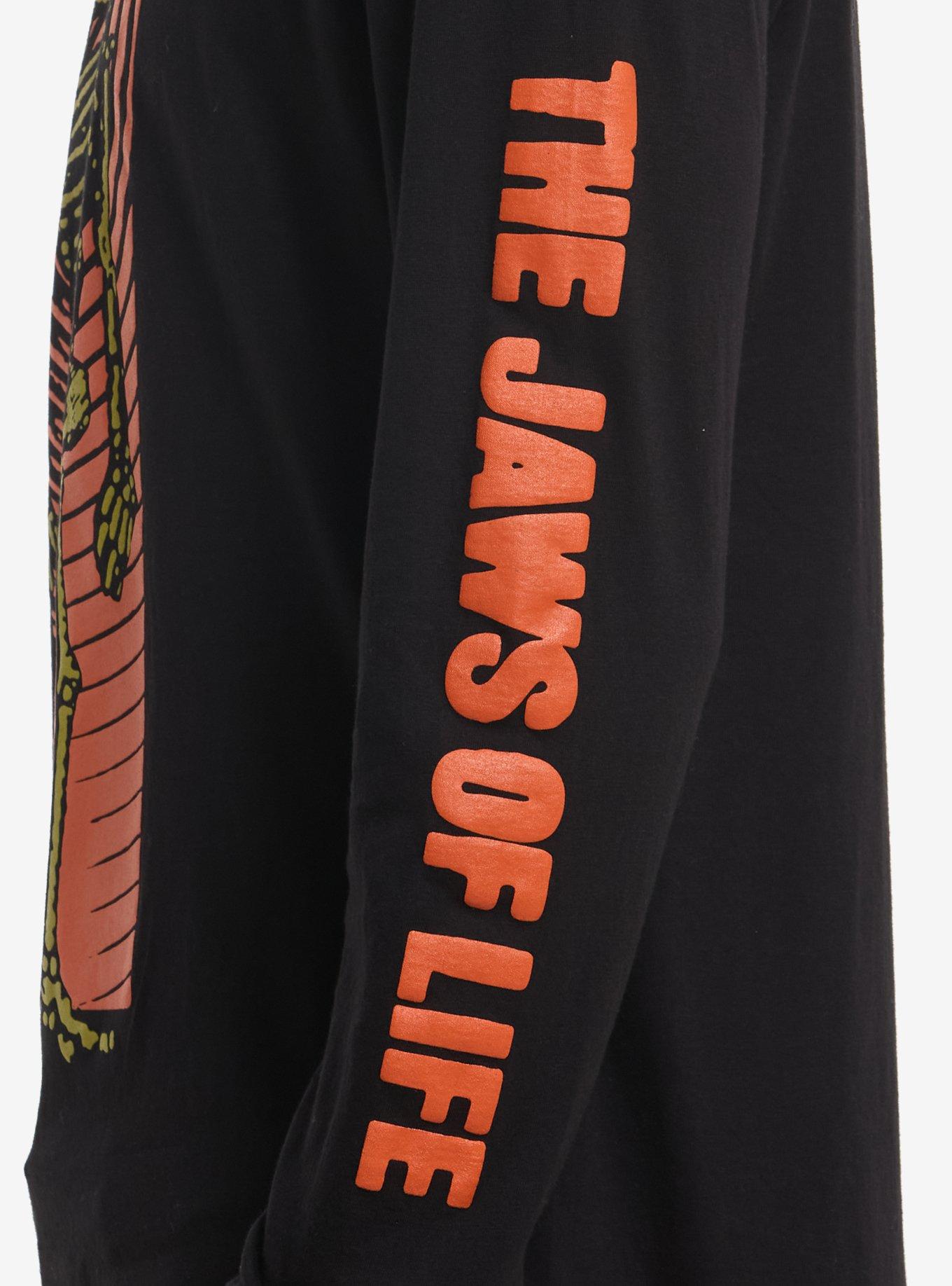 Pierce The Veil Conjoined Skeleton Long-Sleeve T-Shirt, BLACK, alternate