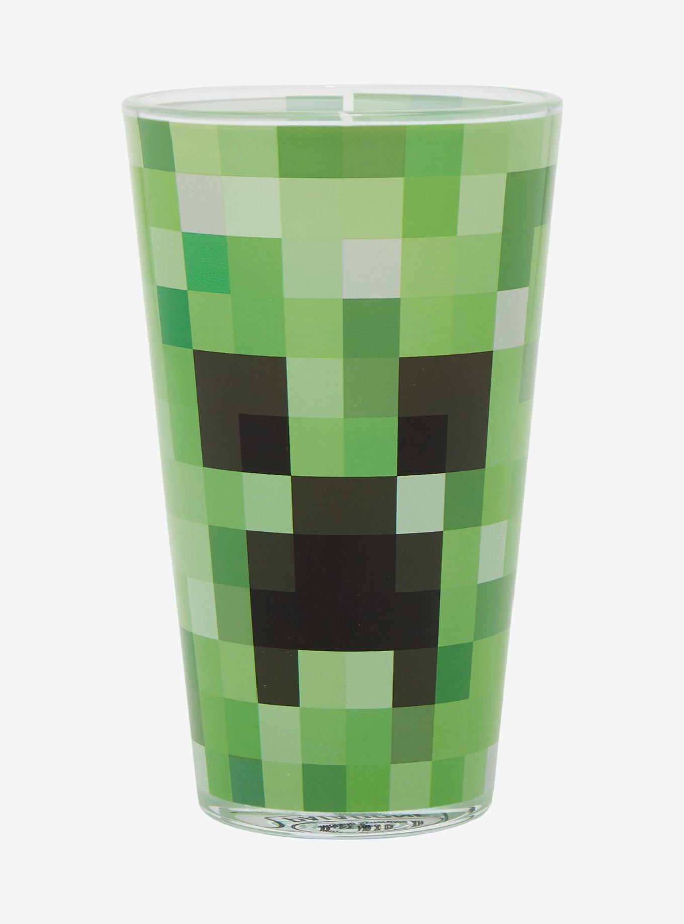 Minecraft Creeper Drinking Glass, , hi-res