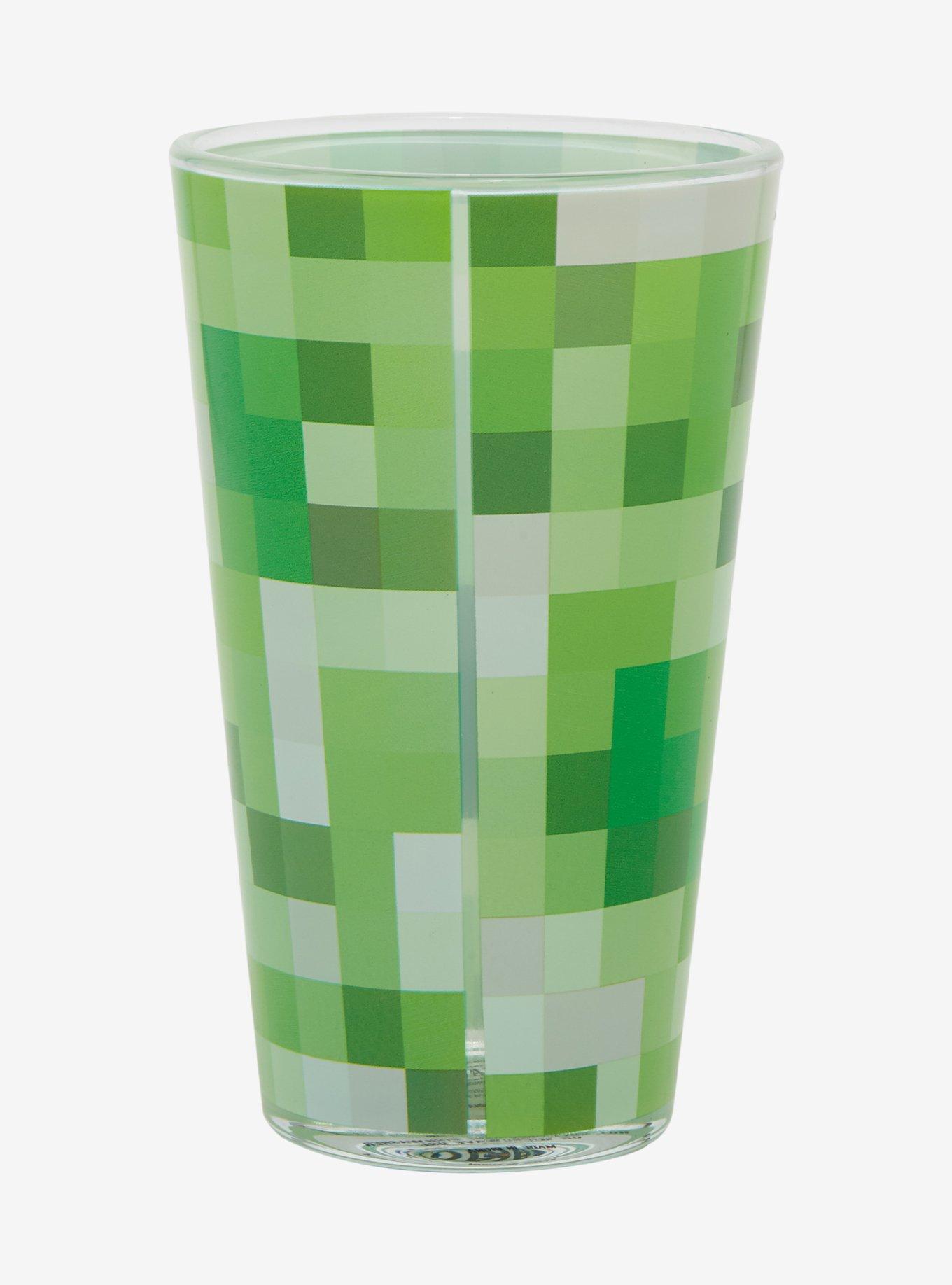 Minecraft Creeper Drinking Glass, , alternate