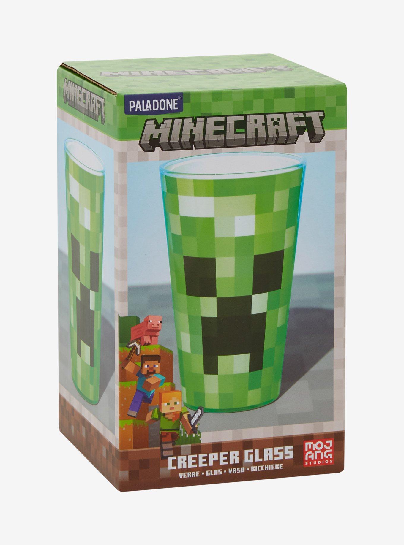 Minecraft Creeper Drinking Glass