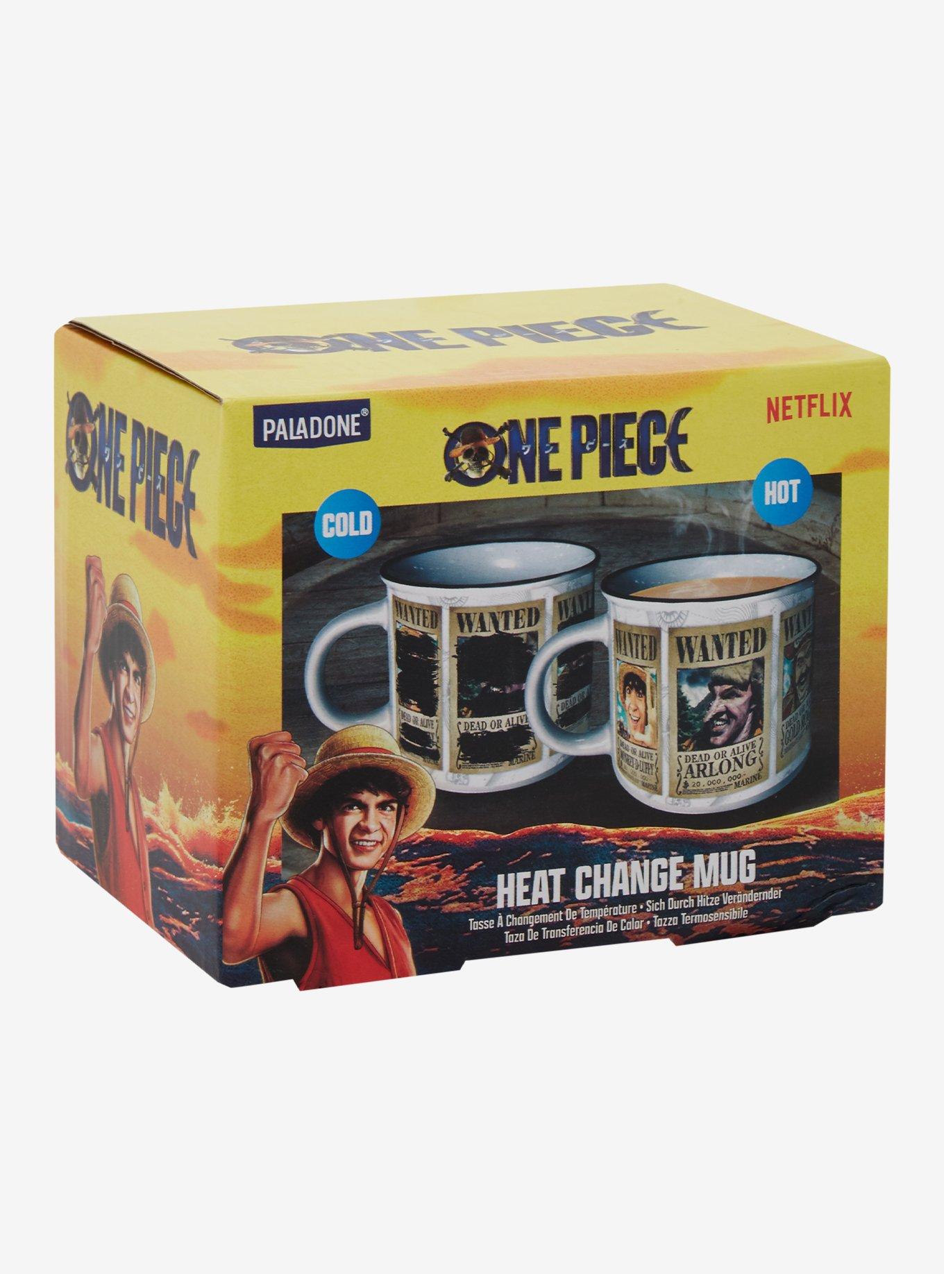 One Piece Wanted Posters Heat-Changing Mug, , alternate