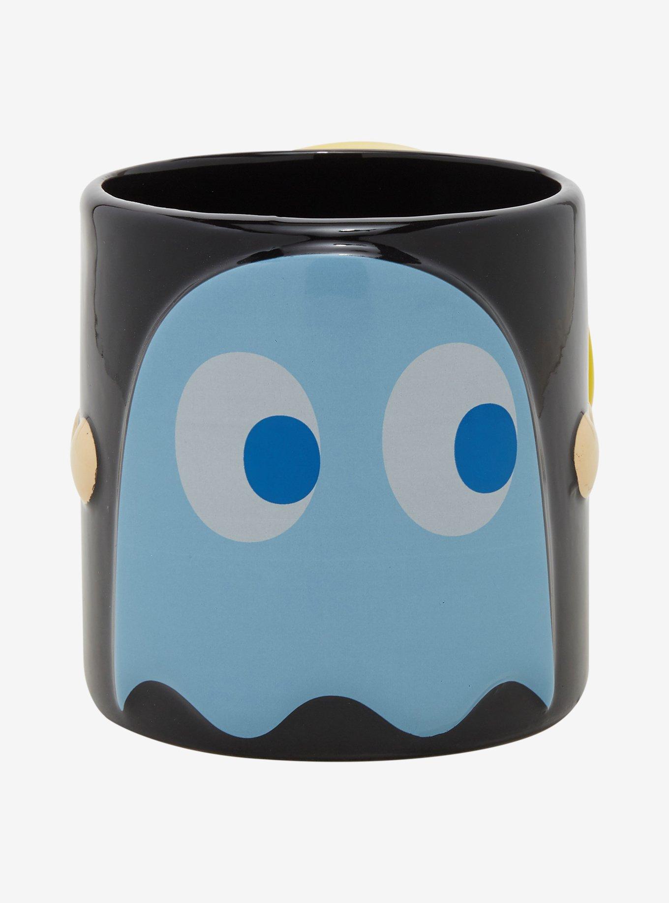 Pac-Man Figural Handle Ghost Mug, , alternate