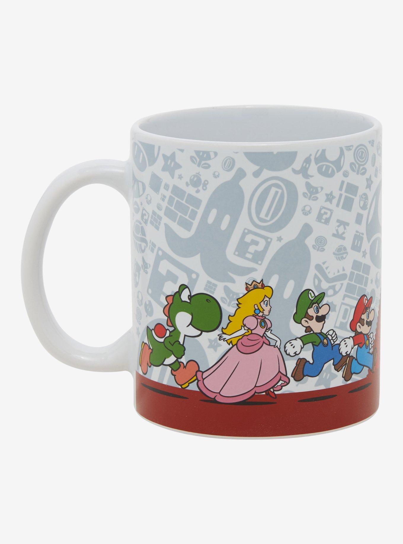 Nintendo Super Mario Bros. Running Characters Mug, , alternate