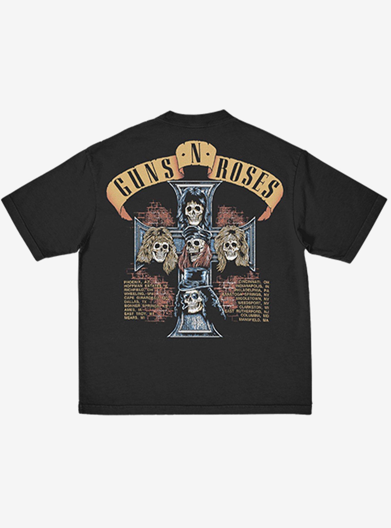 Guns N' Roses Skeleton Portrait T-Shirt, , hi-res