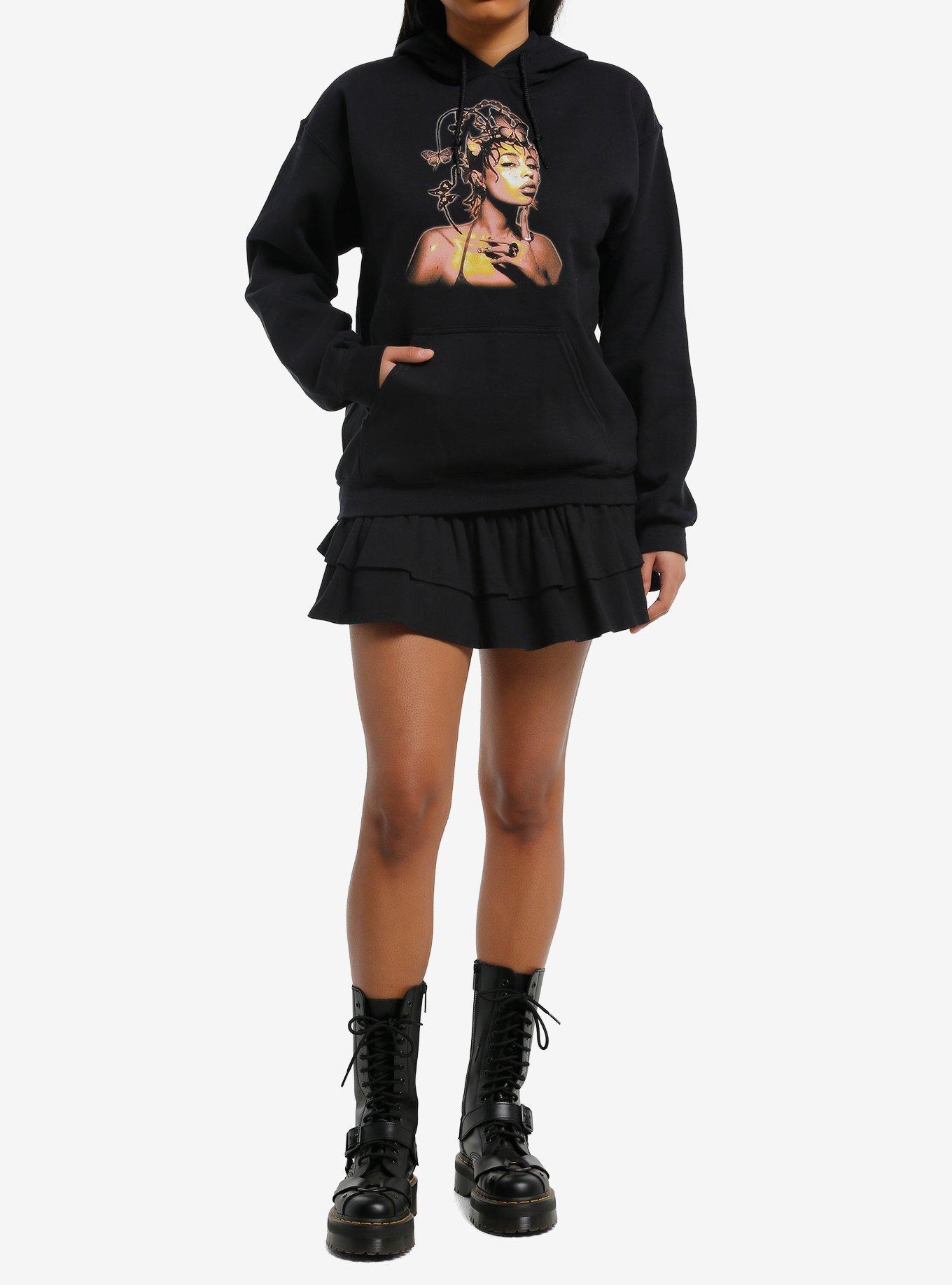 Kali Uchis Red Moon In Venus Part II Hoodie, BLACK, alternate