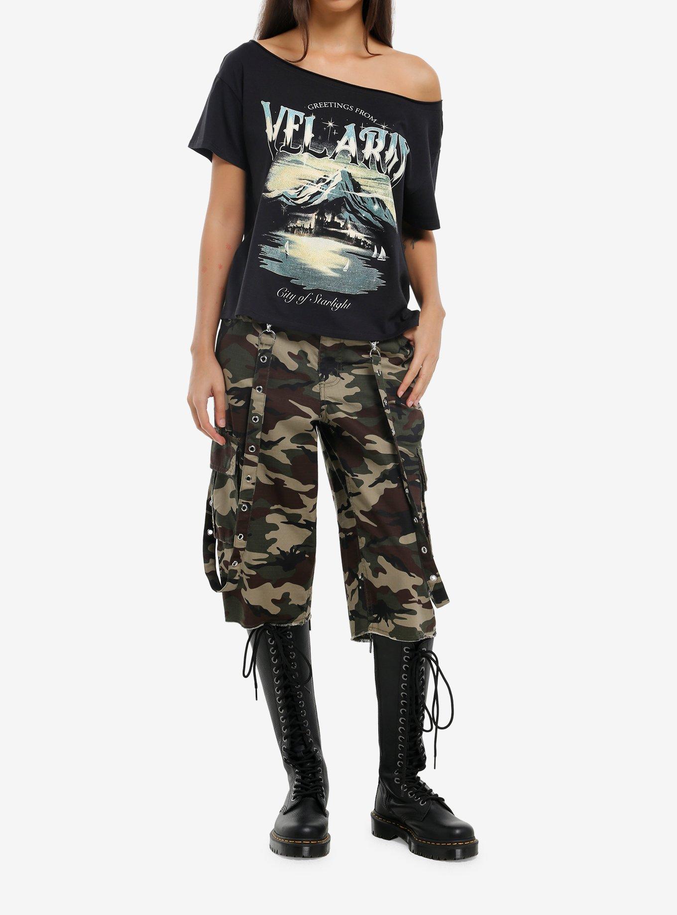 A Court Of Thorns And Roses Velaris Girls Off-Shoulder T-Shirt, , hi-res